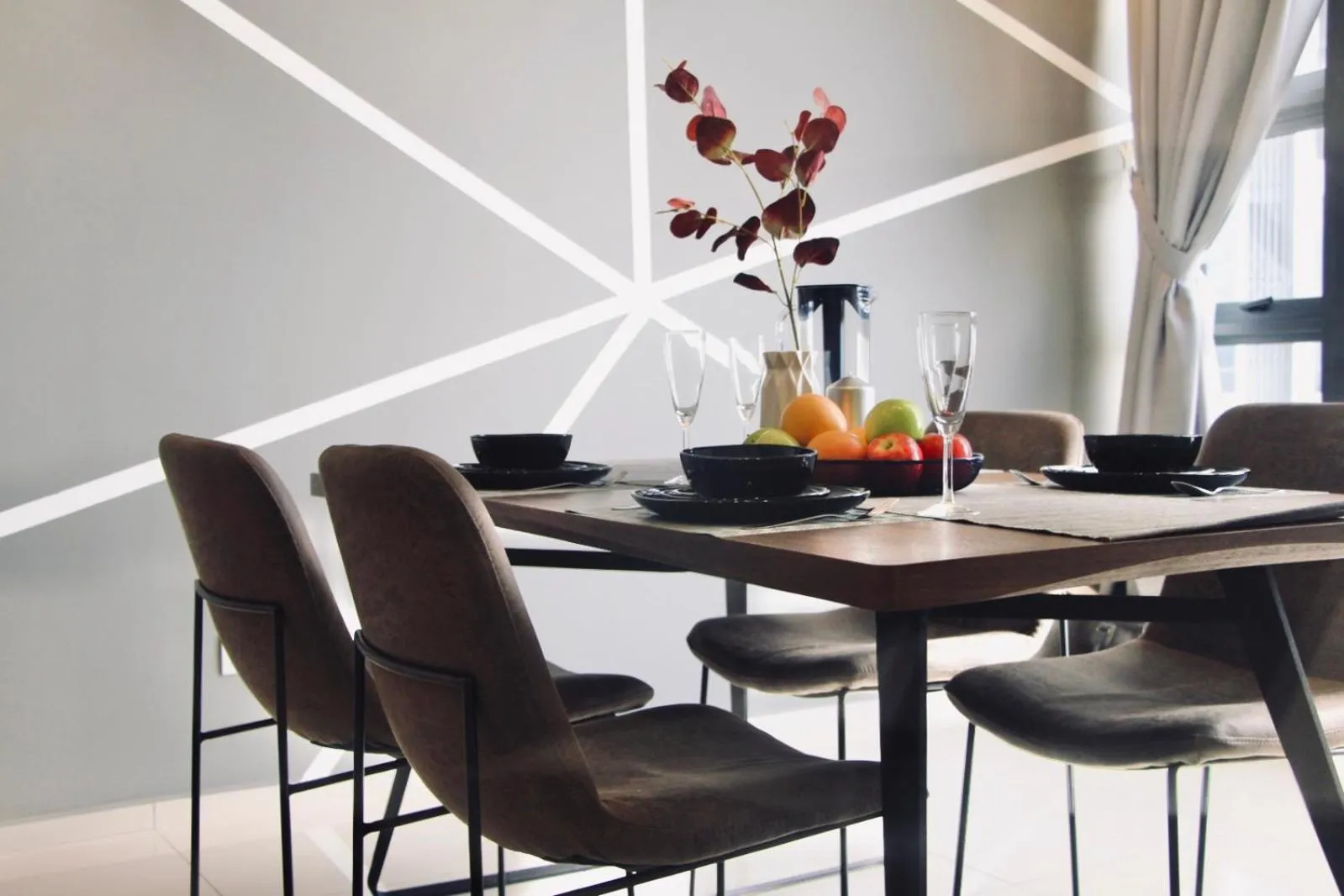 Dining area in EkoCheras by MOKA at CHERAS