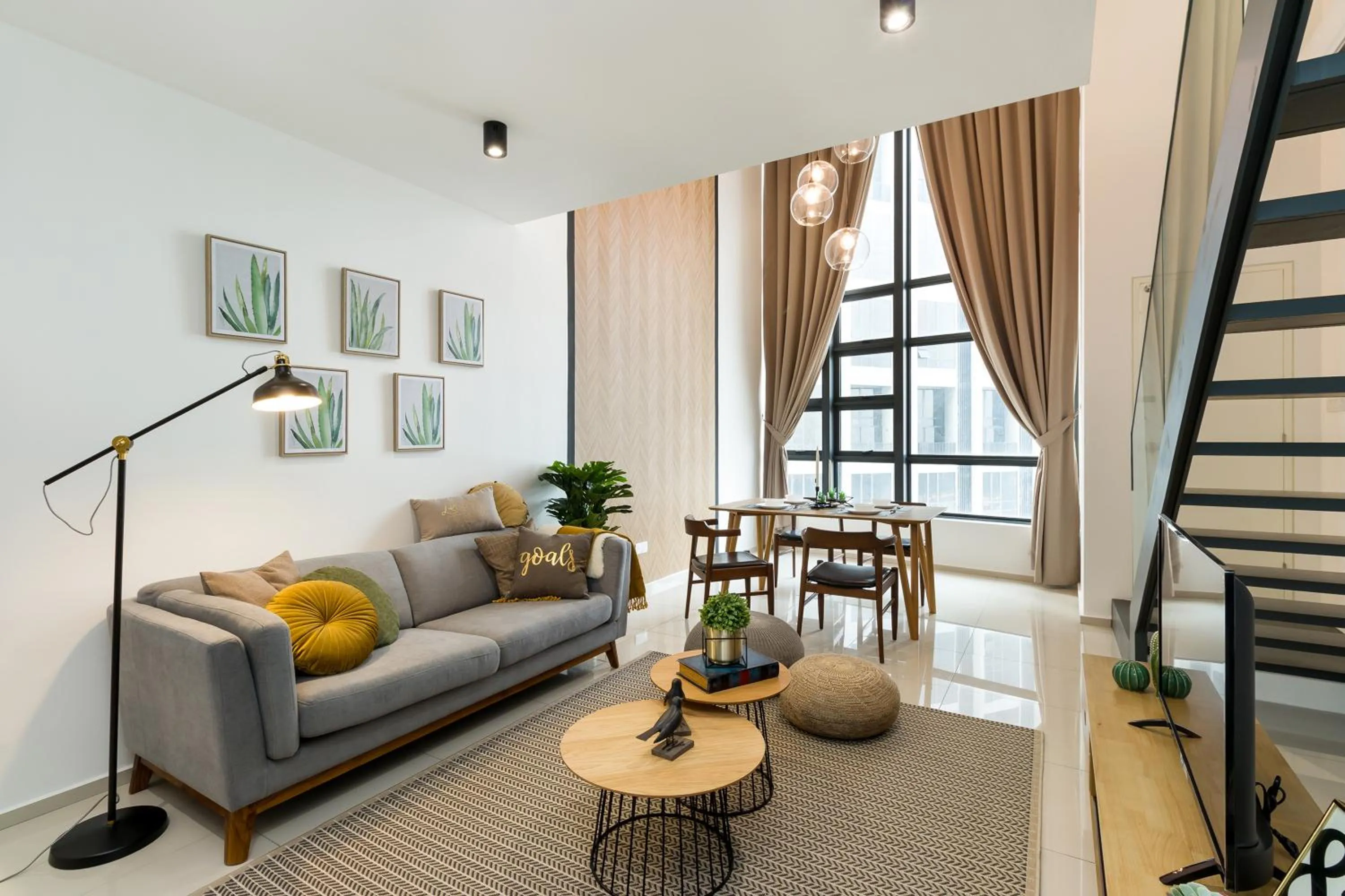 Living room in EkoCheras by MOKA at CHERAS