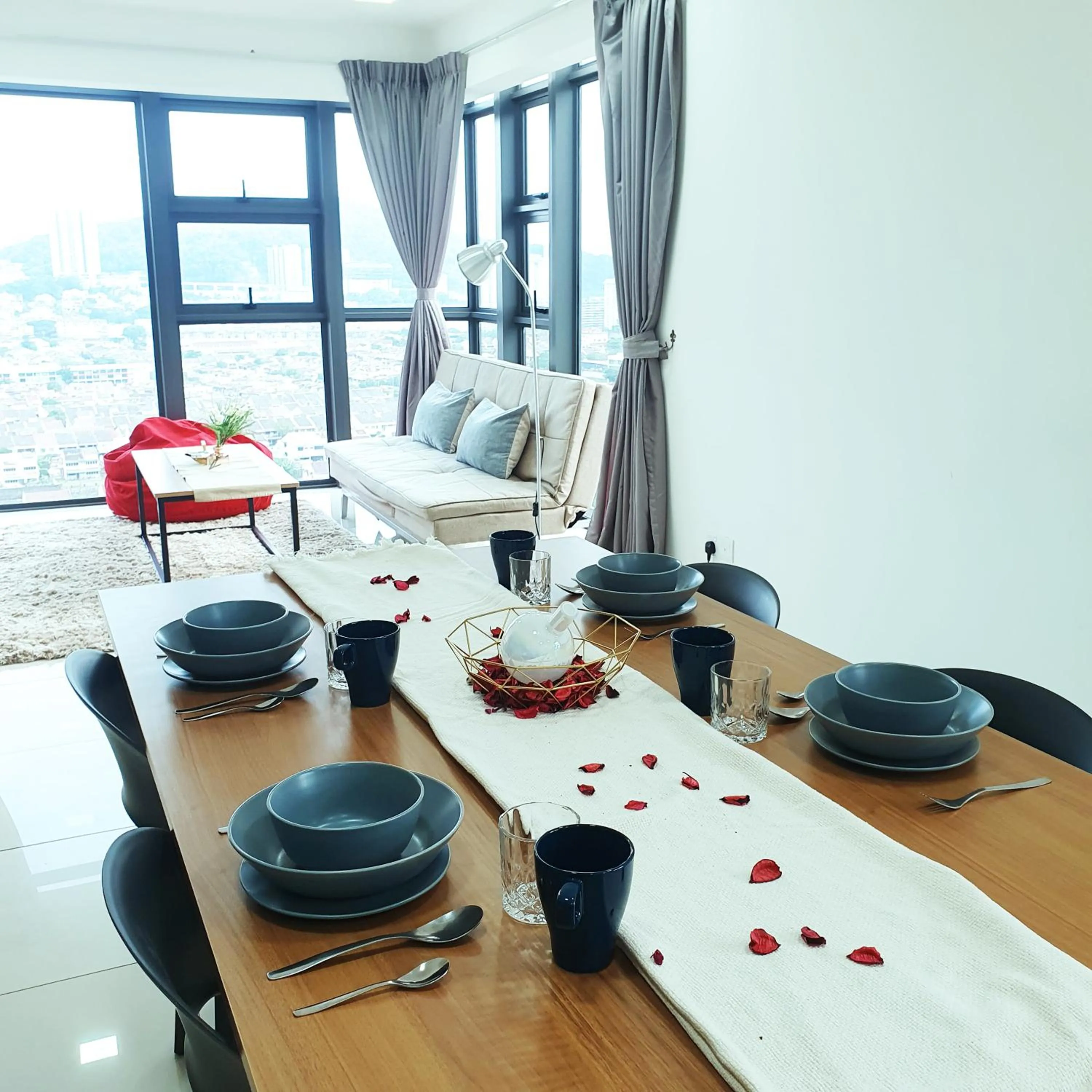 Dining area in EkoCheras by MOKA at CHERAS