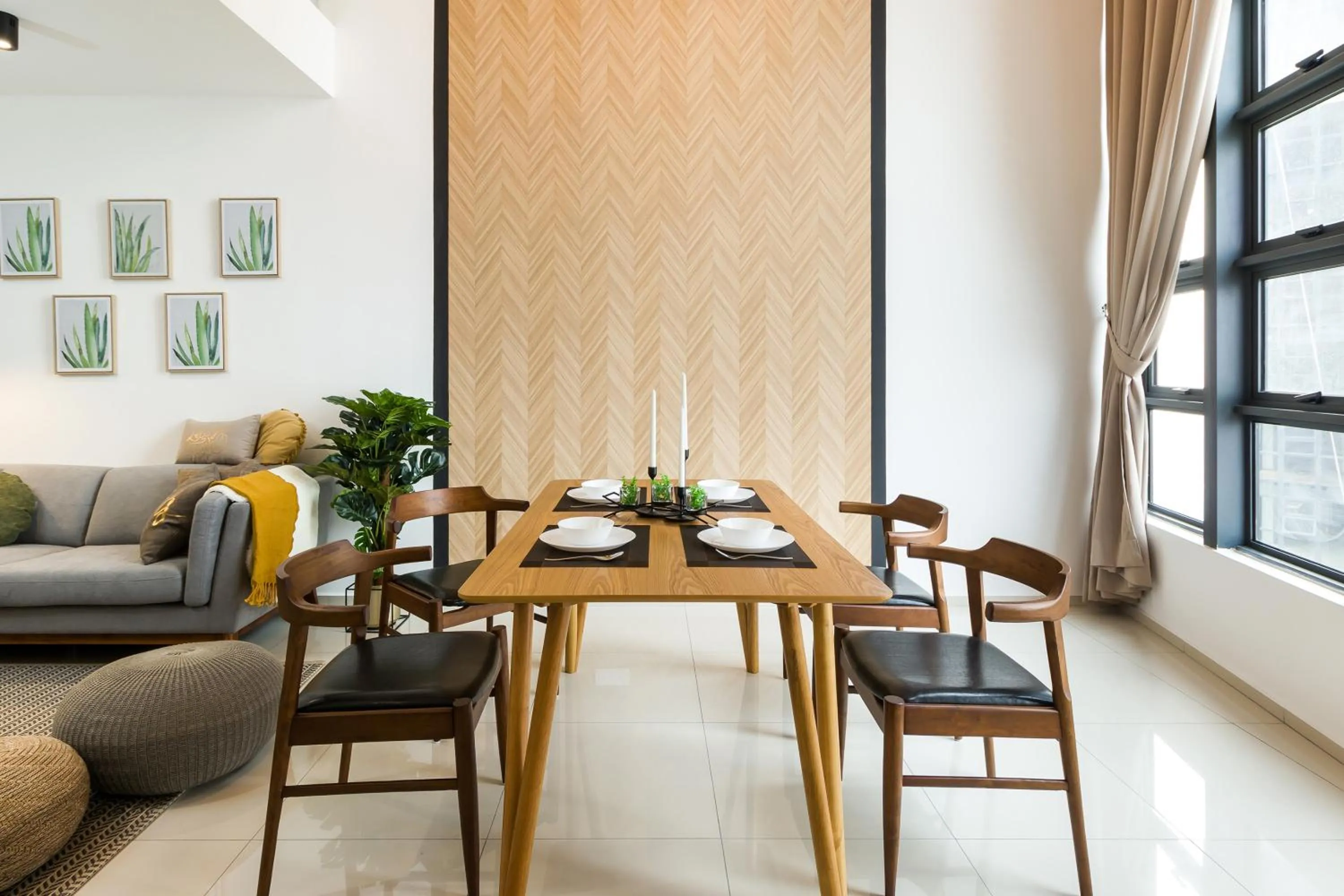 Dining area in EkoCheras by MOKA at CHERAS