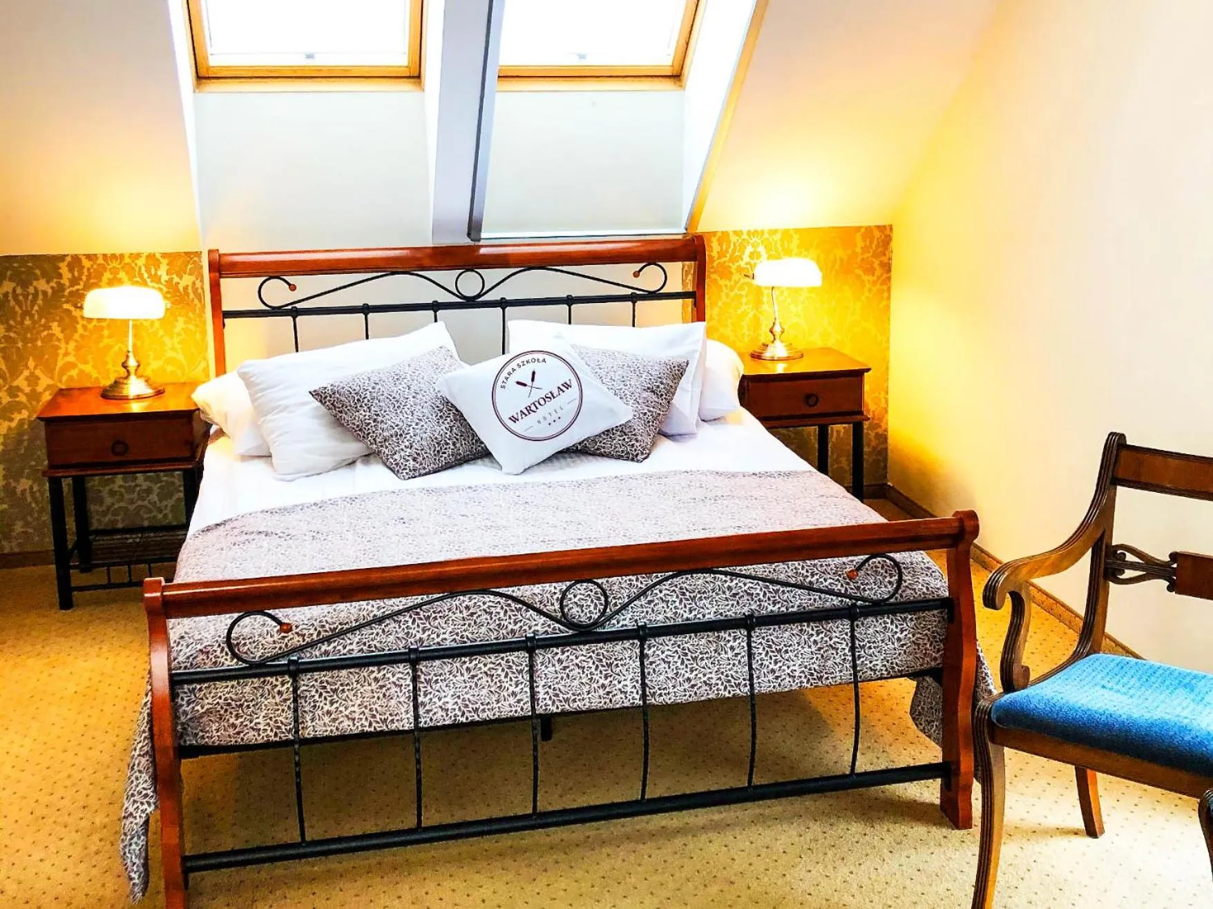 Bed in Stara Szkoła Boutique Hotel