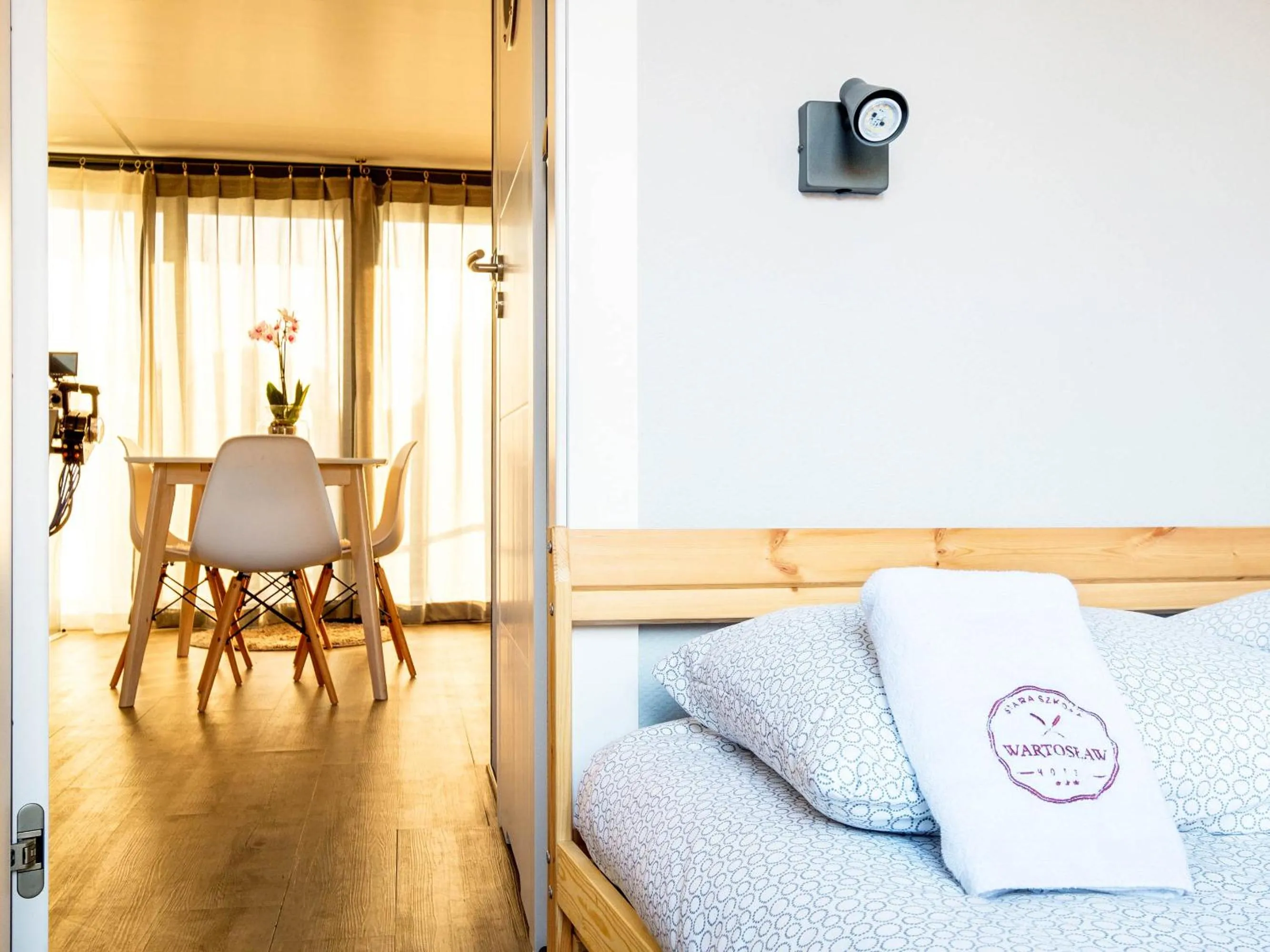 Living room, Bed in Stara Szkoła Boutique Hotel