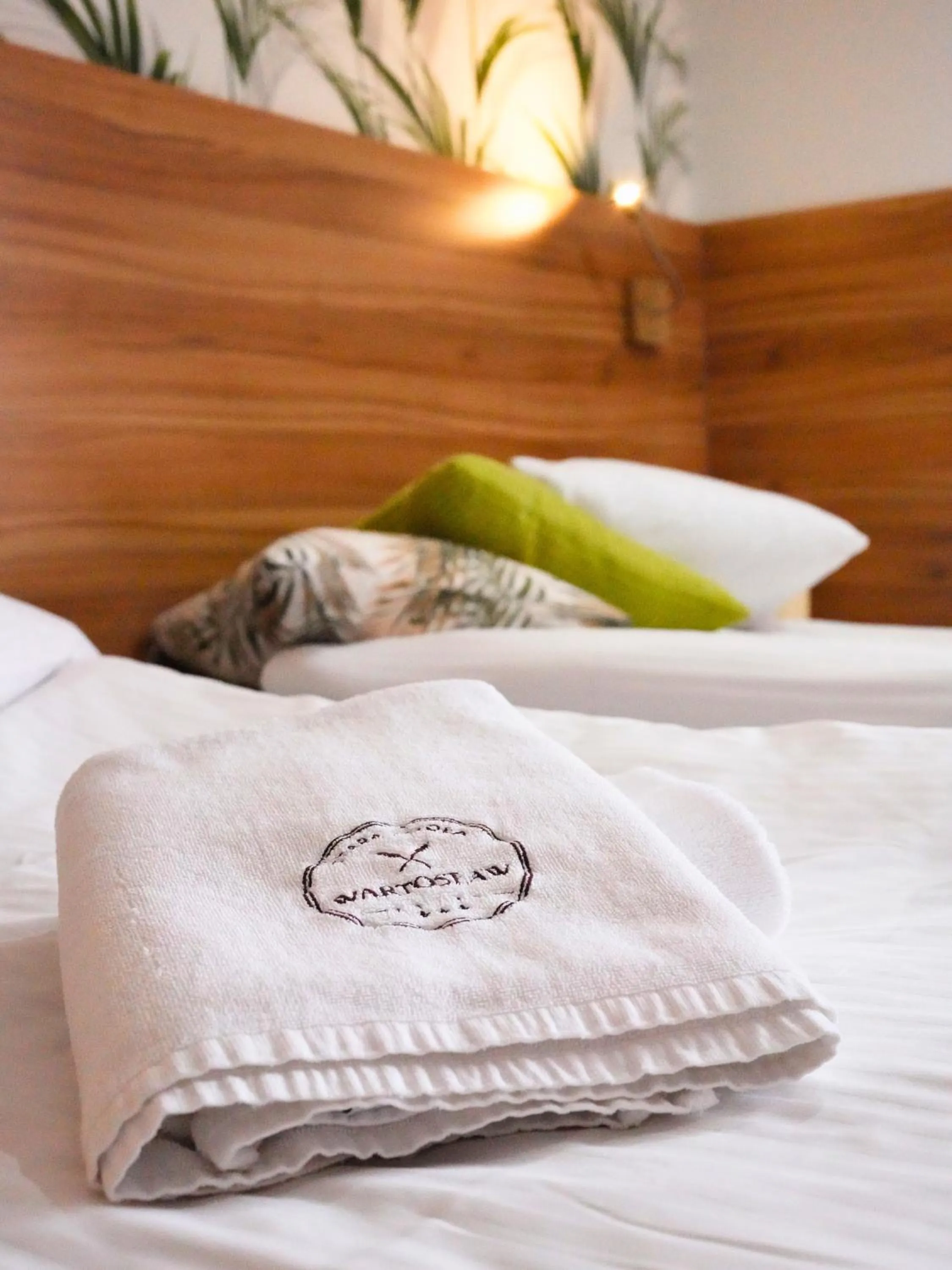 Bed in Stara Szkoła Boutique Hotel