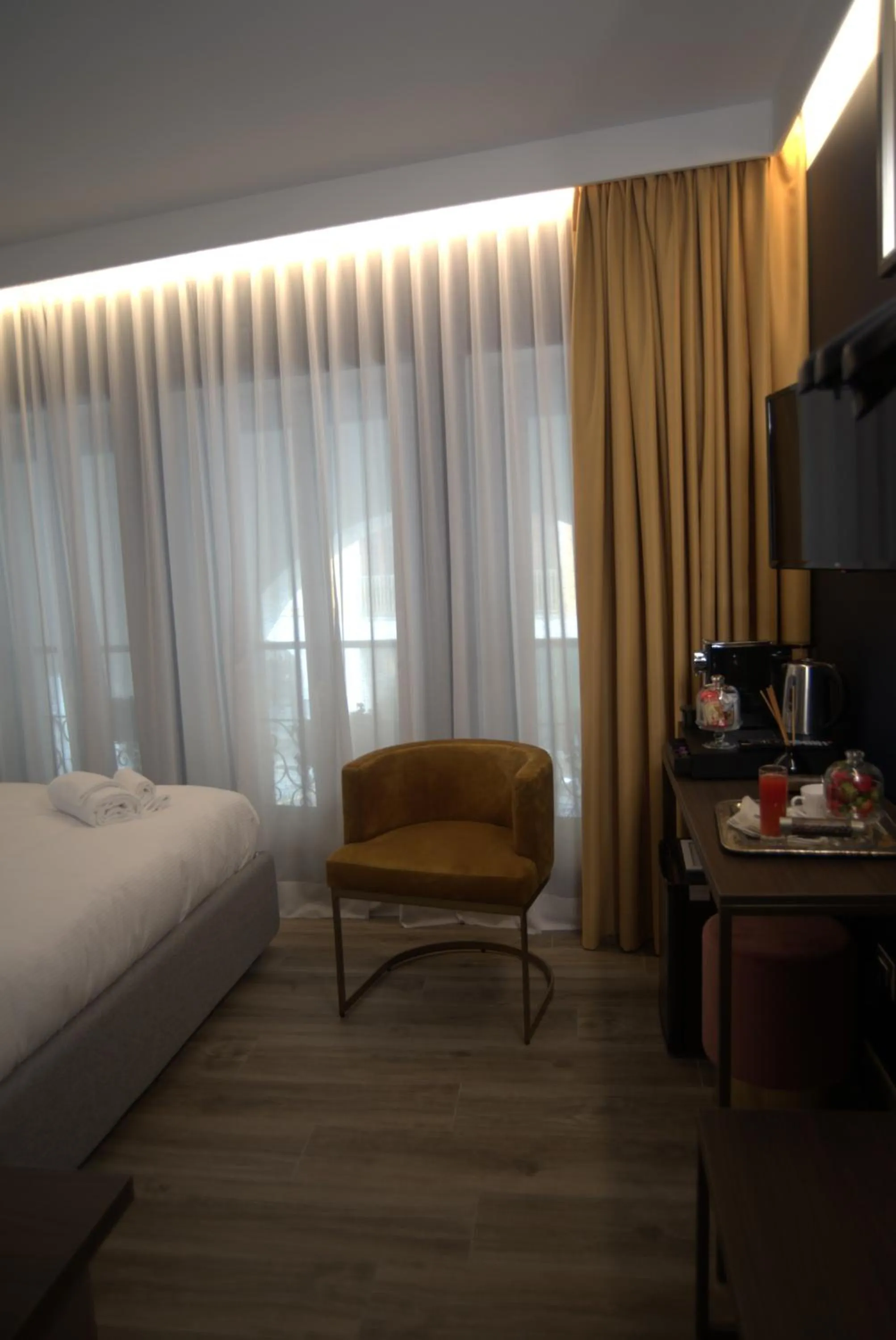 City view, Bed in Dimora del Teatro