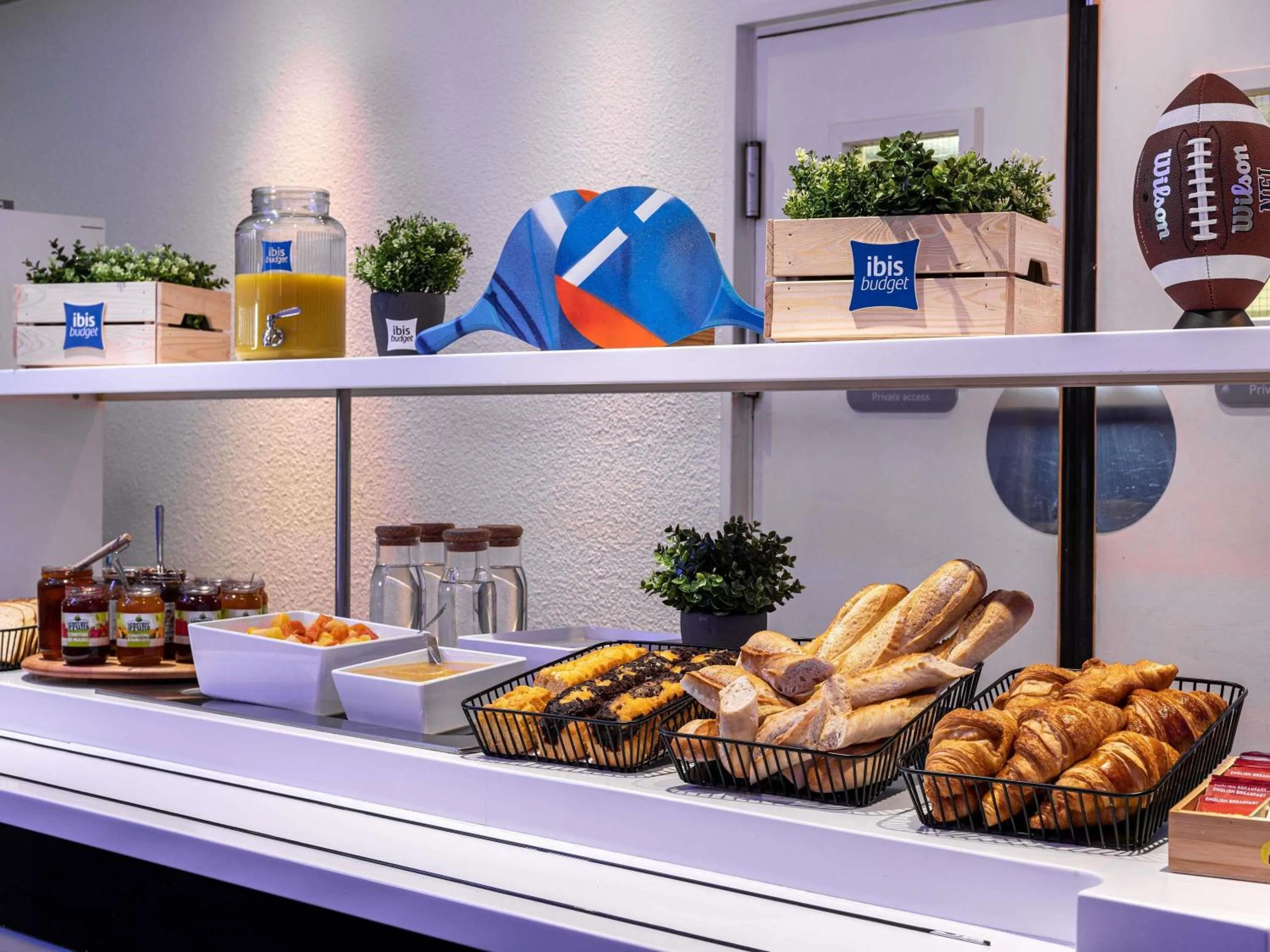 Breakfast in Ibis budget Wien Messe