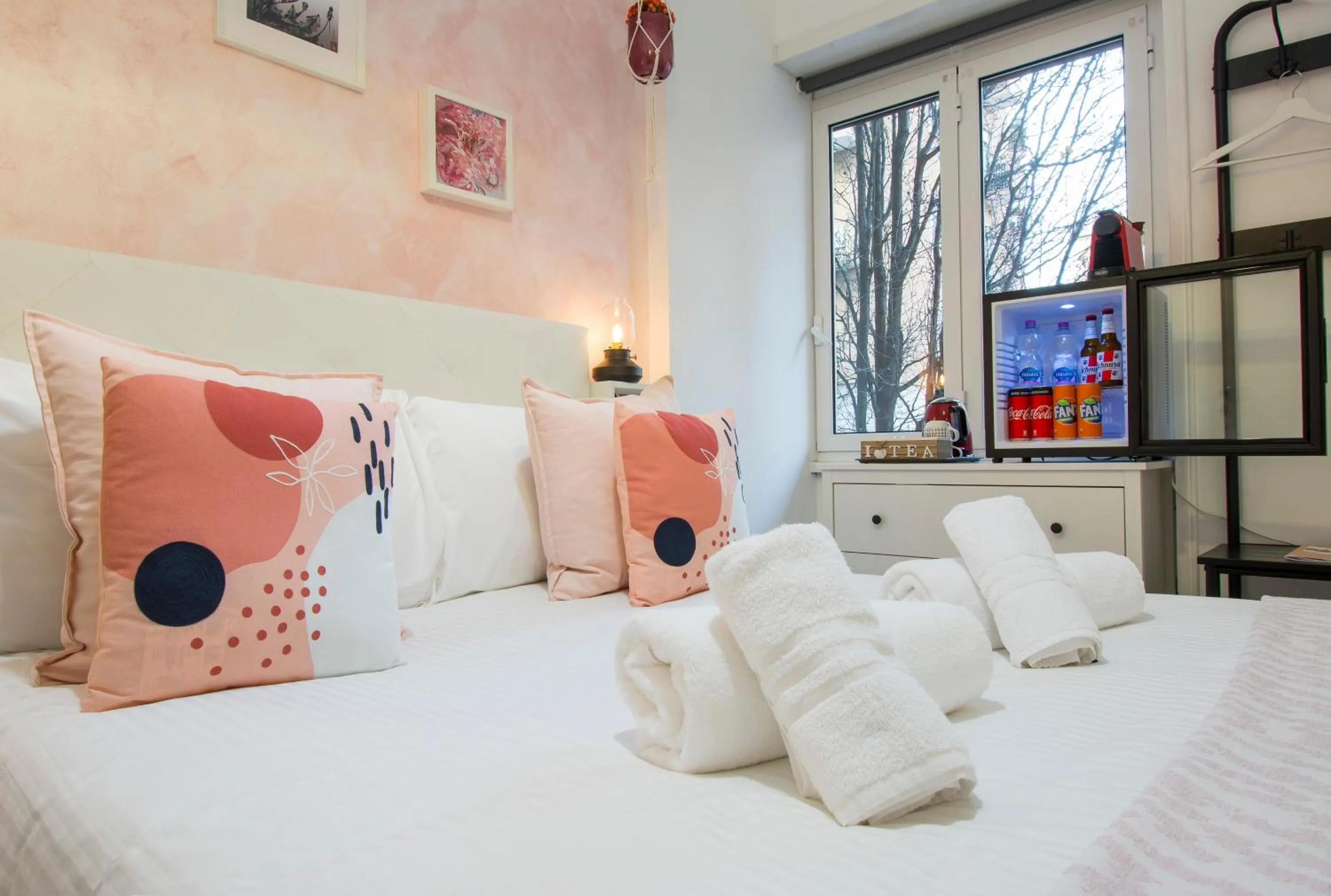 Bed in Piccolo Hotel Boutique