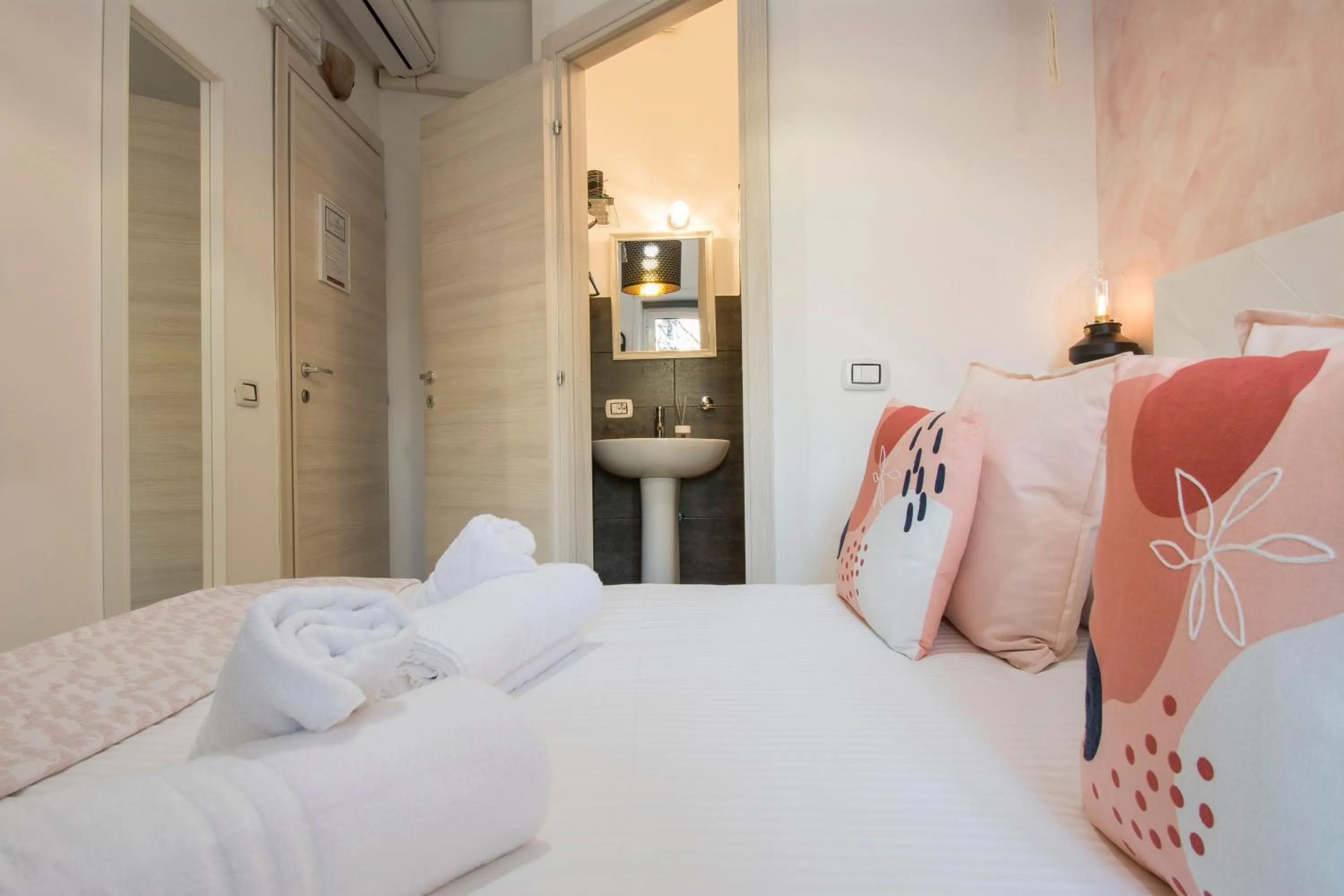 Bed in Piccolo Hotel Boutique