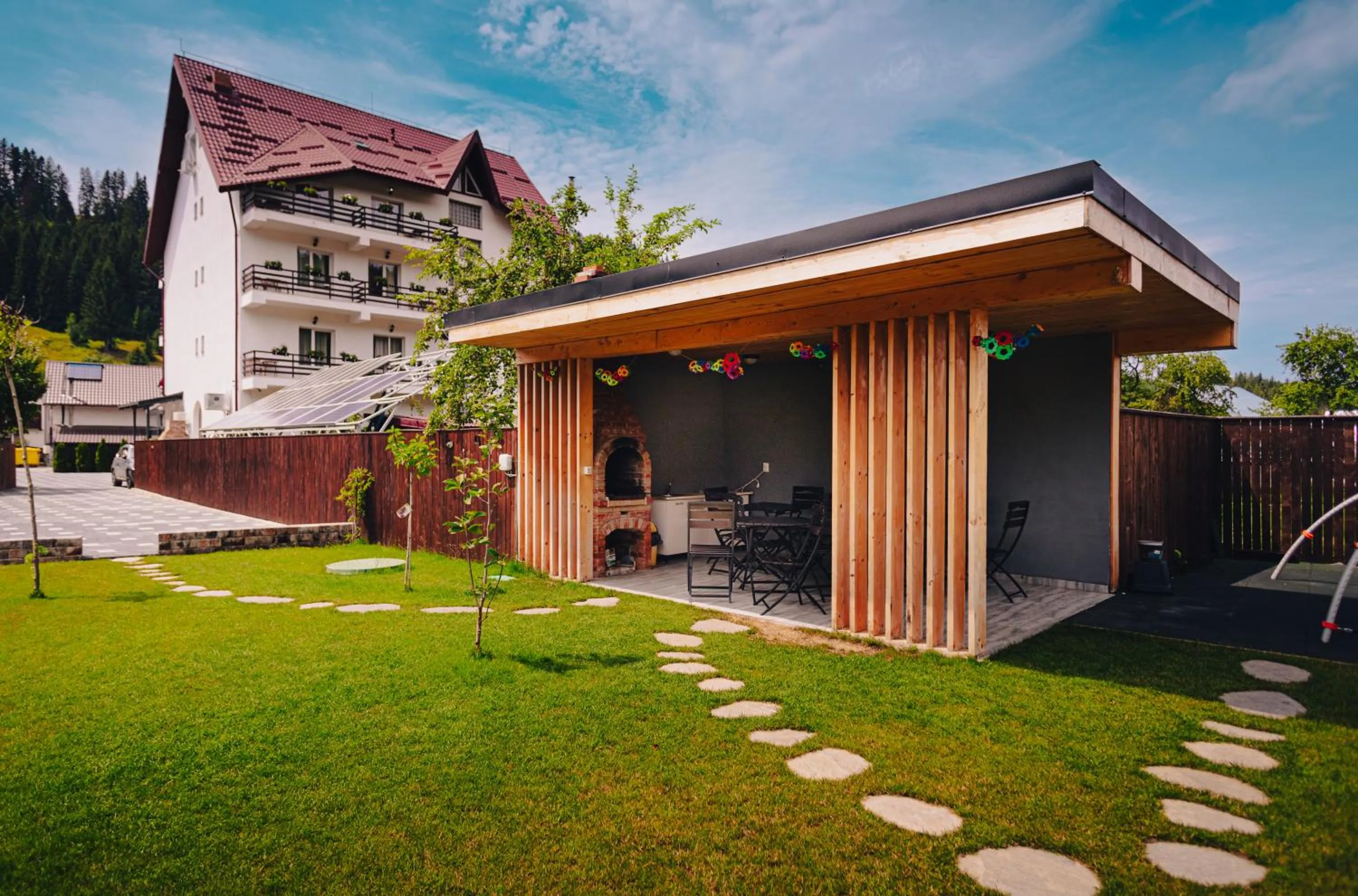 Garden in Chalet 173