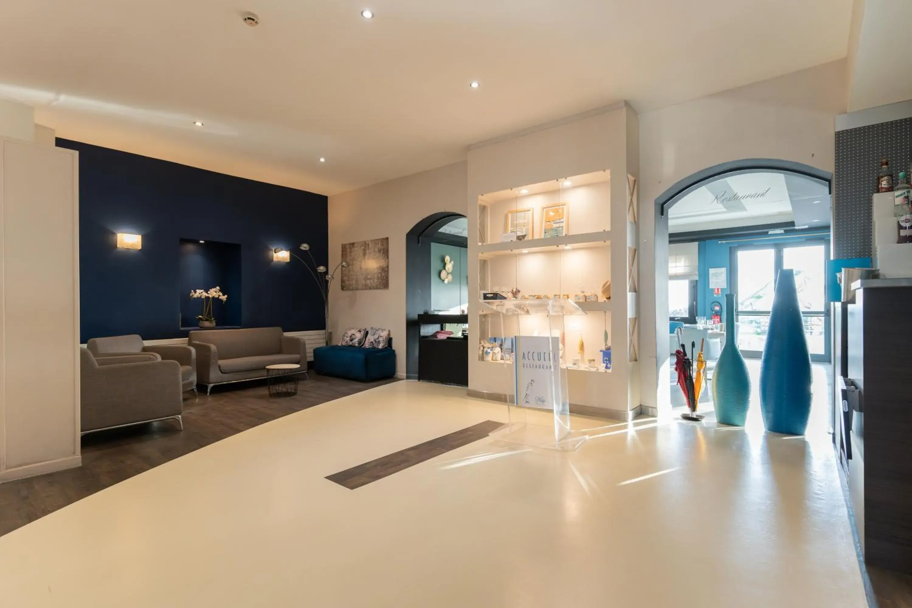 Lobby or reception in Best Western Hotel De La Plage Saint Marc sur Mer Lobby or reception in Best Western Hotel De La Plage Saint Marc sur Mer