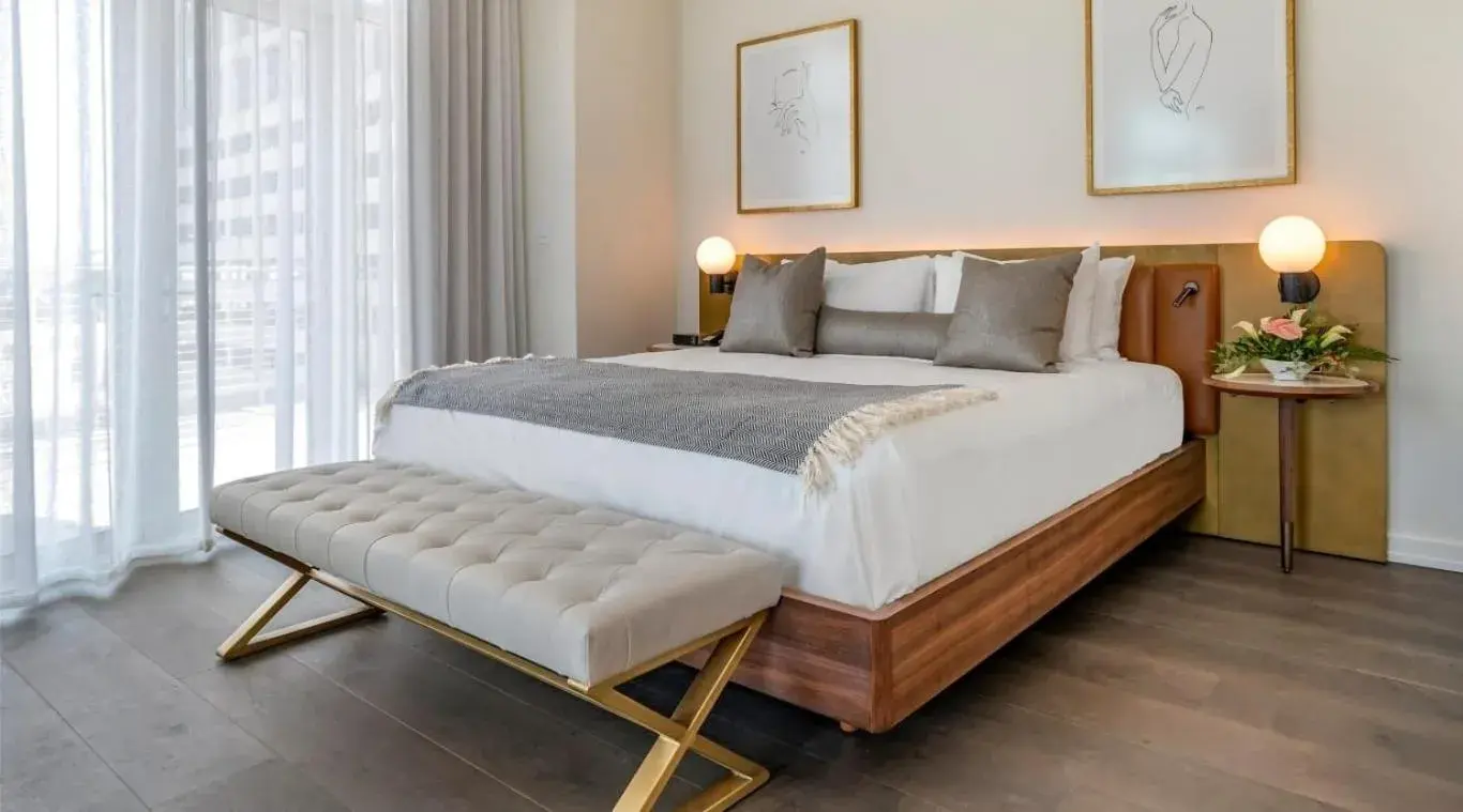 Bed in ONE11 Hotel Bed in ONE11 Hotel