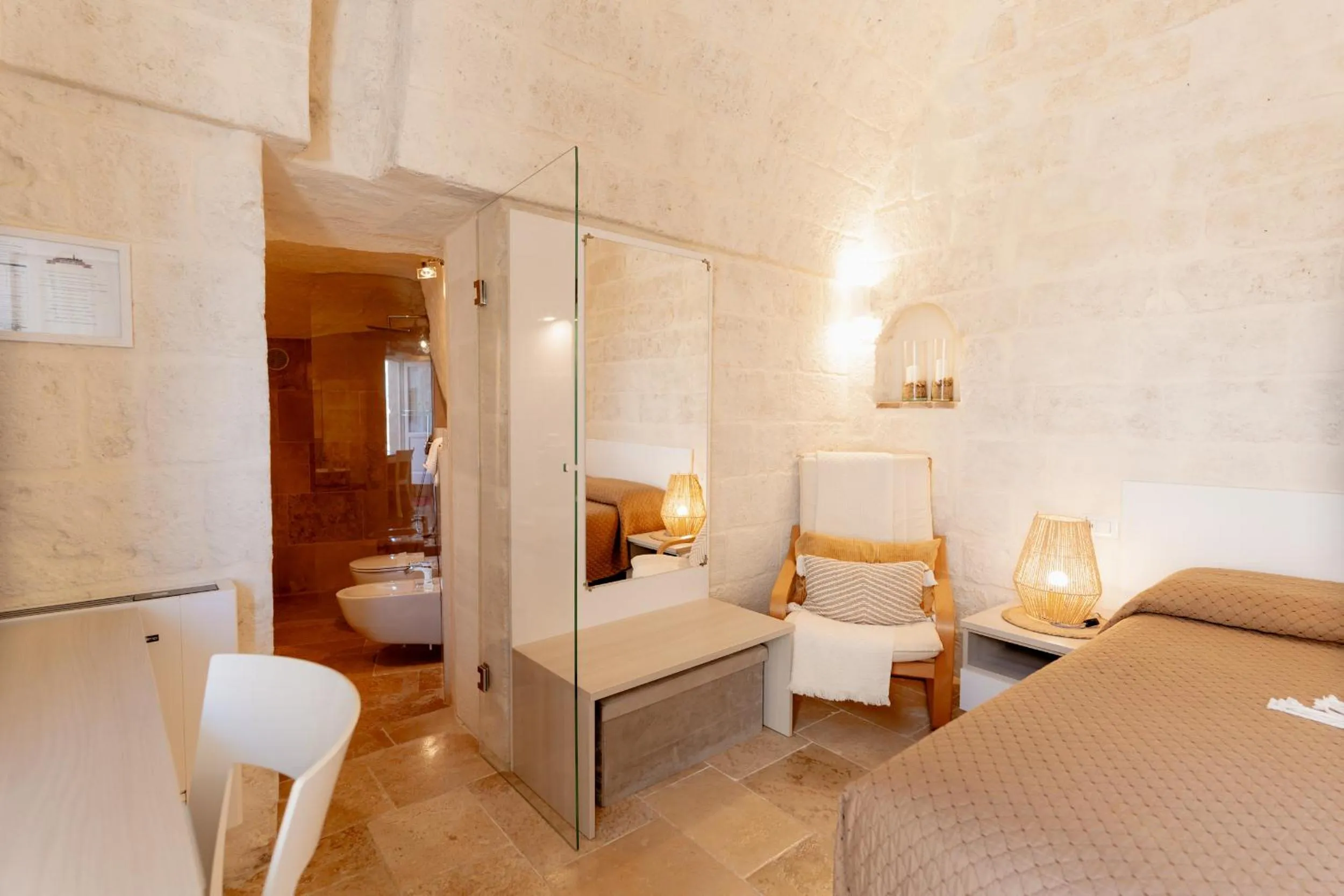 Bathroom, Bed in Il Belvedere