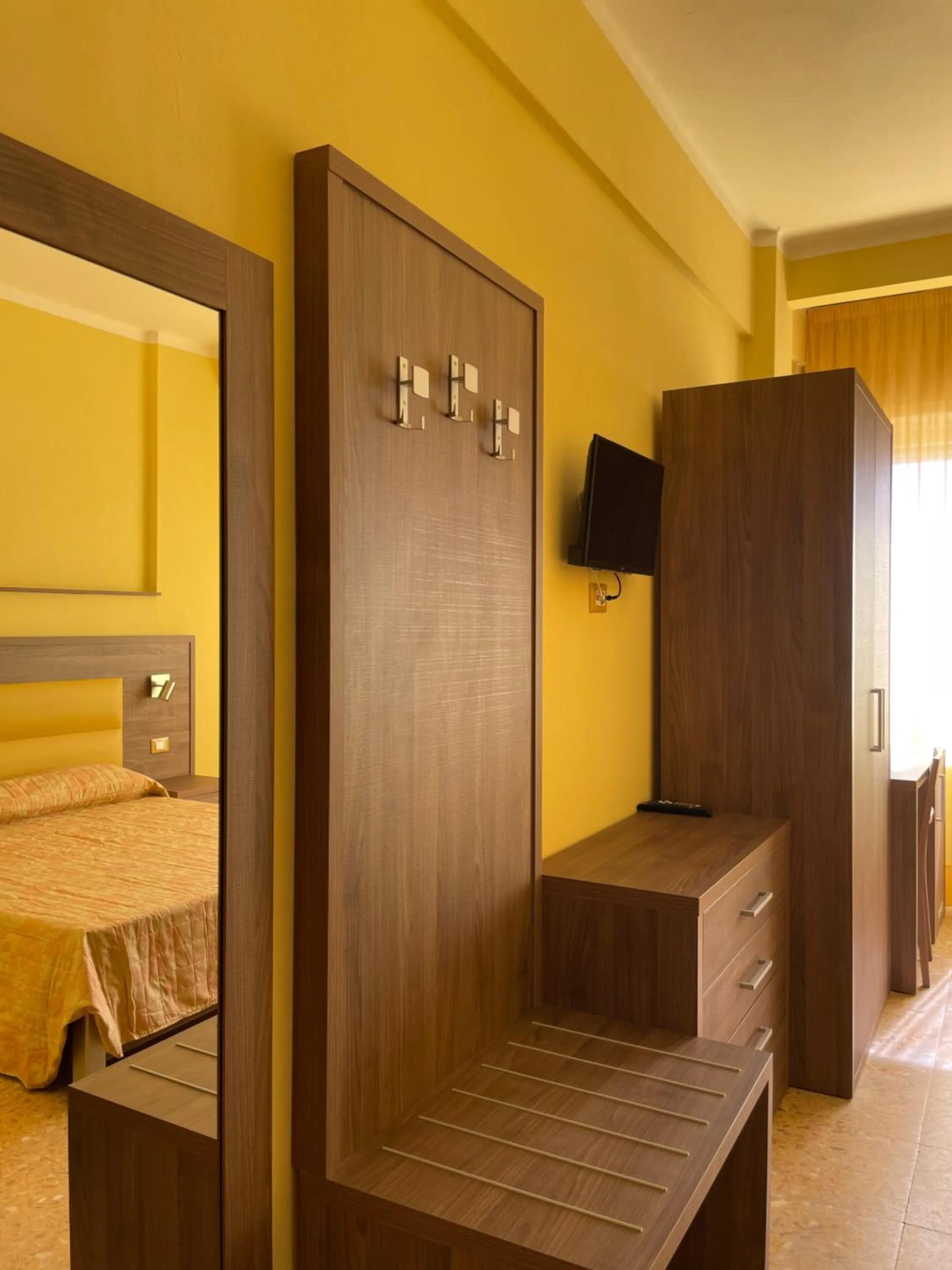 Bedroom in Hotel Robinia