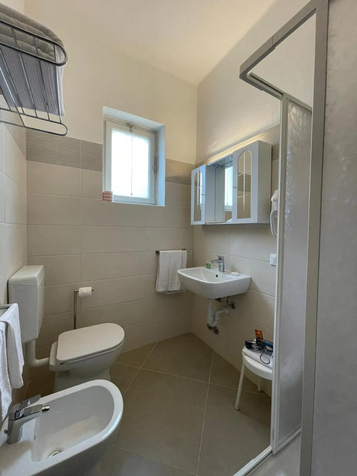 Bathroom in Hotel Robinia