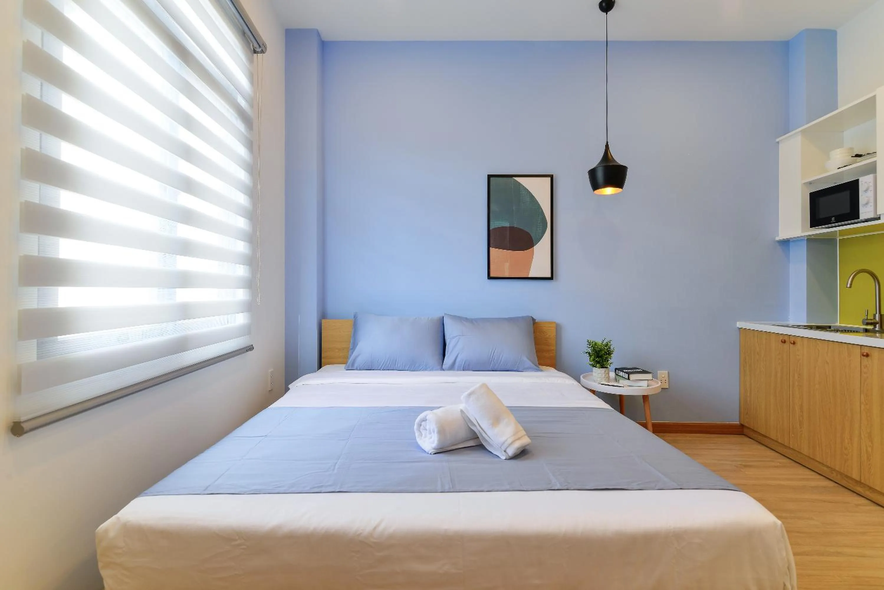 Bedroom, Bed in Cozrum Homes - Rivera Corner