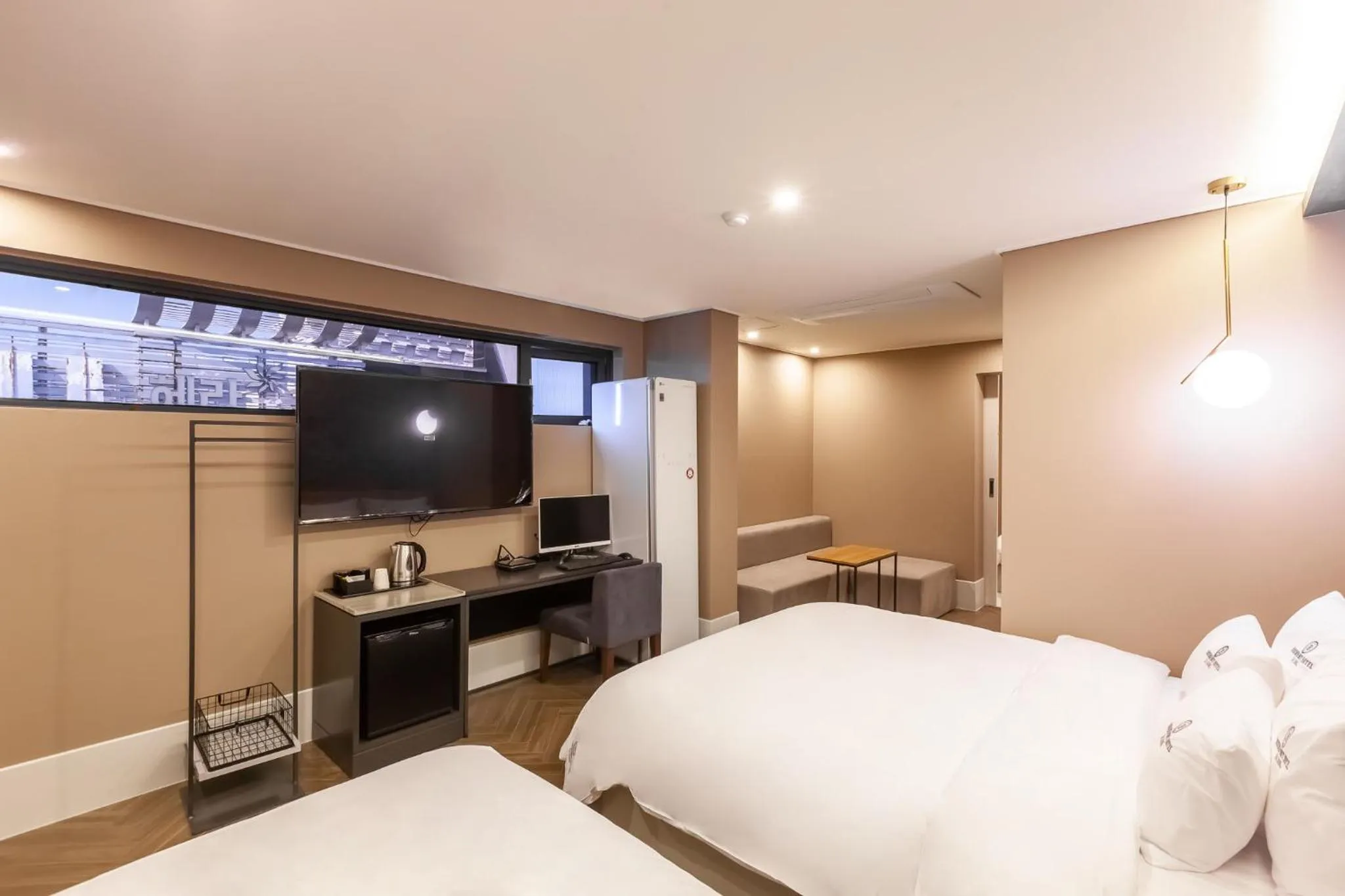 Bed in Browndot Hotel Sasang Renecite