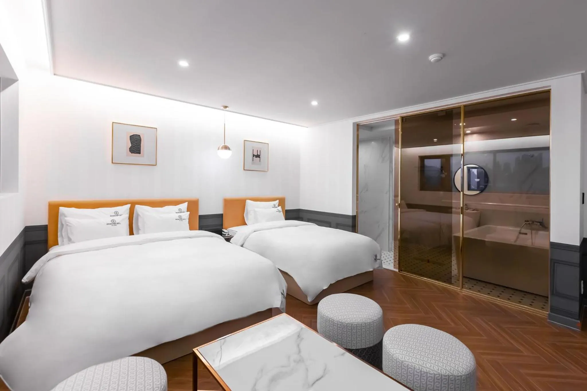 Bed in Browndot Hotel Sasang Renecite