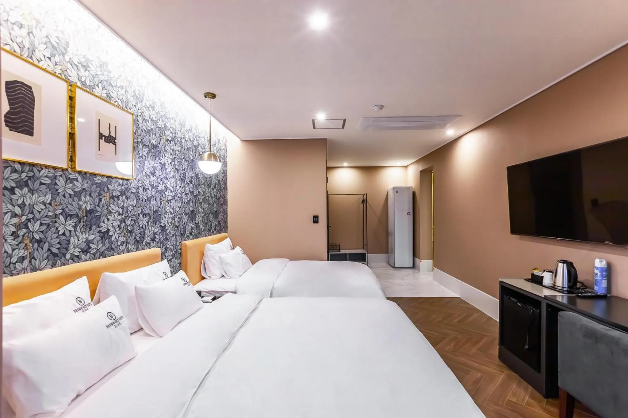 Bed in Browndot Hotel Sasang Renecite