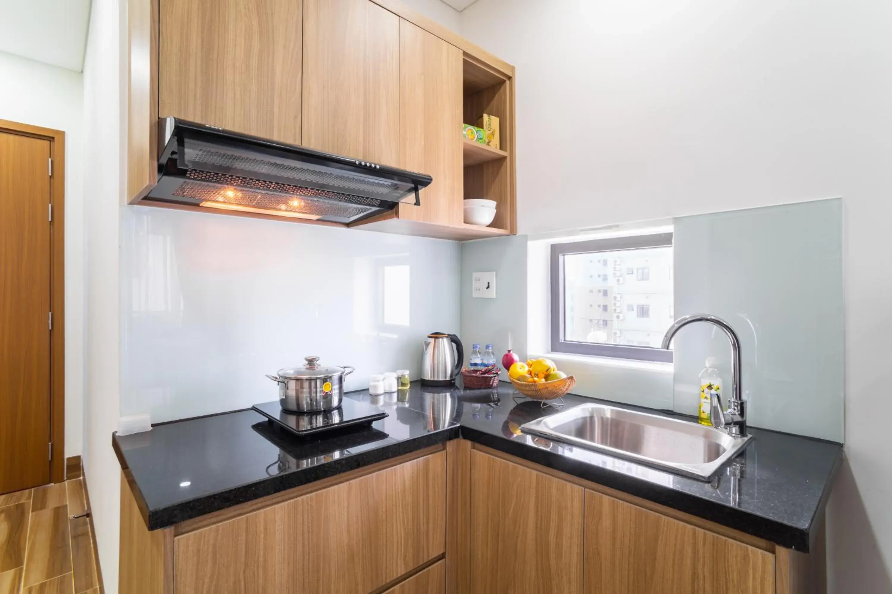 stove in THE NAVIS Hotel & Apartment stove in THE NAVIS Hotel & Apartment