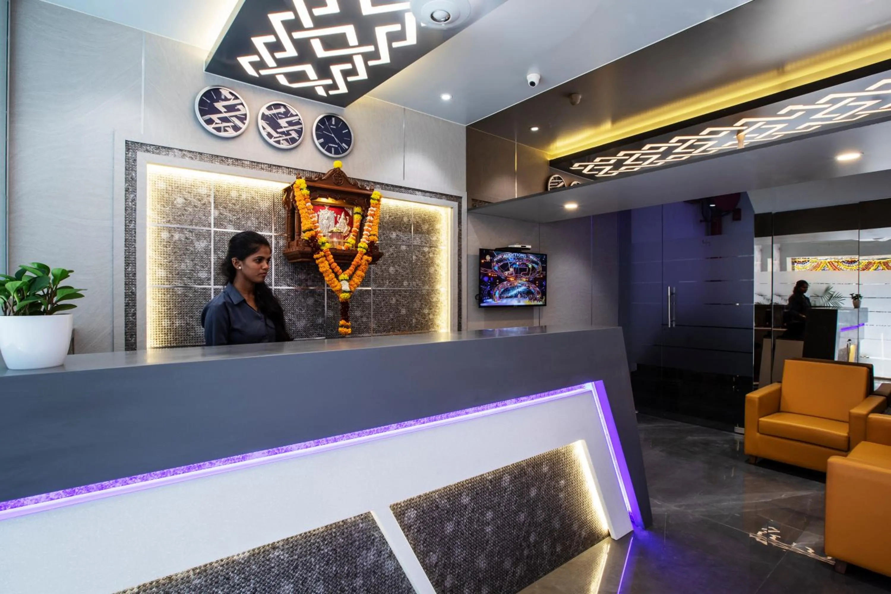 Lobby or reception in Megh Residency Navi Mumbai