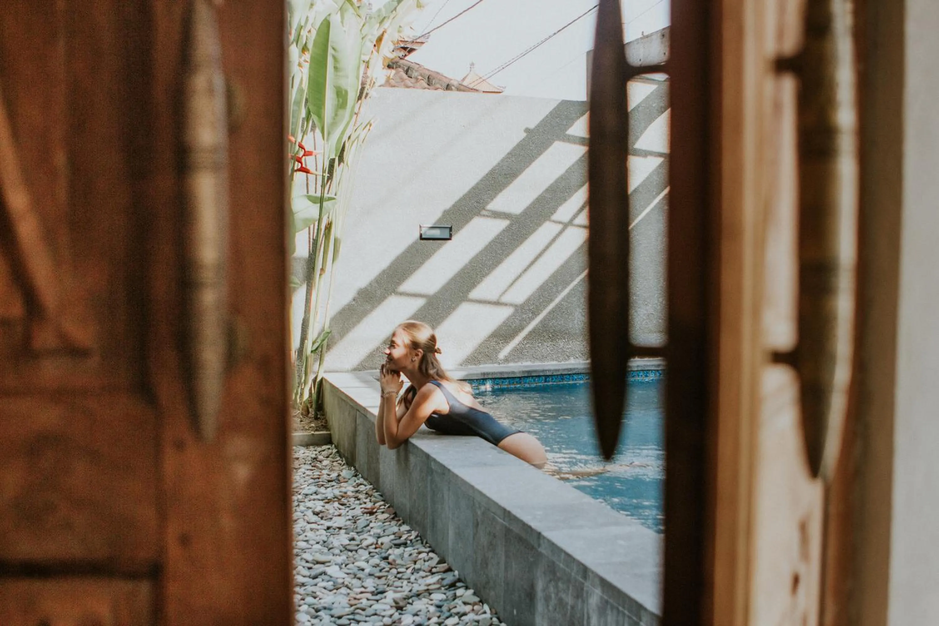 People in Kuta Legian Villa by Kamara