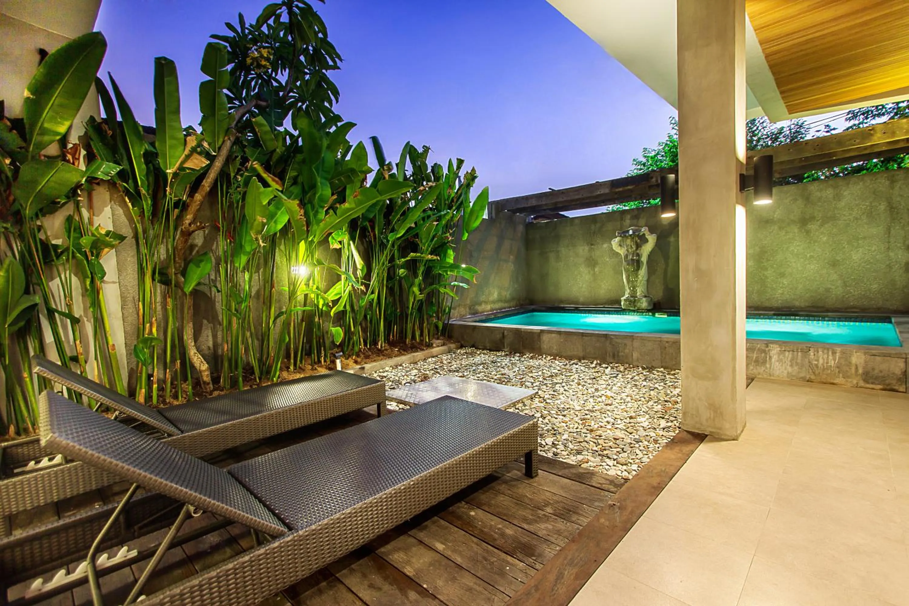 Swimming pool in Kuta Legian Villa by Kamara