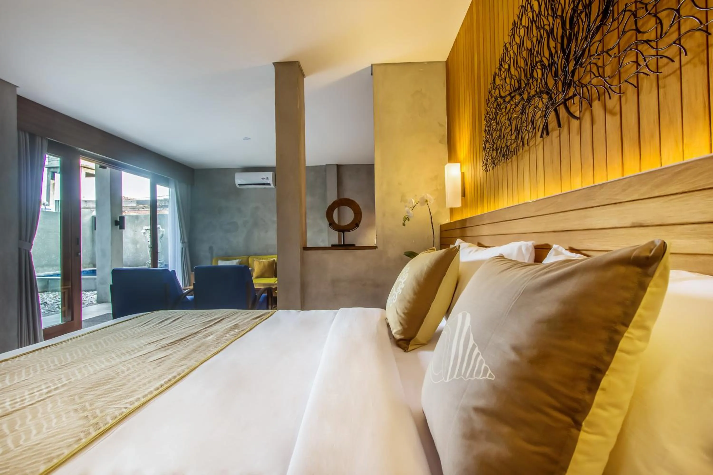 Bedroom, Bed in Kuta Legian Villa by Kamara