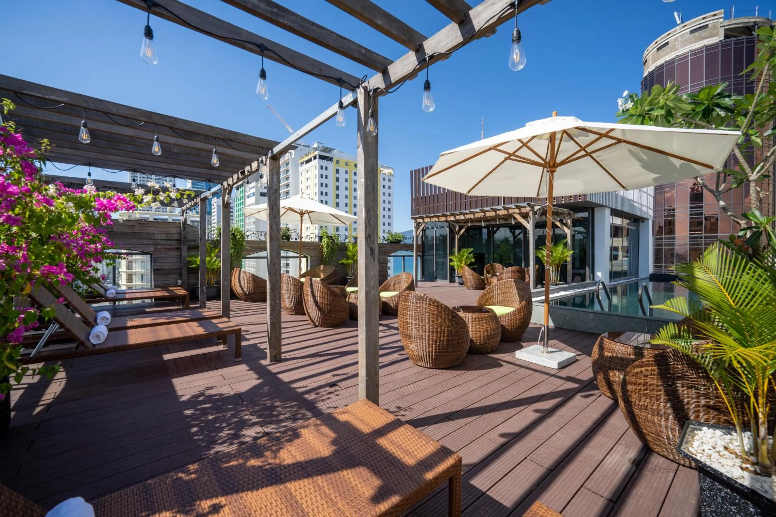 Swimming pool in Señorita Boutique Hotel