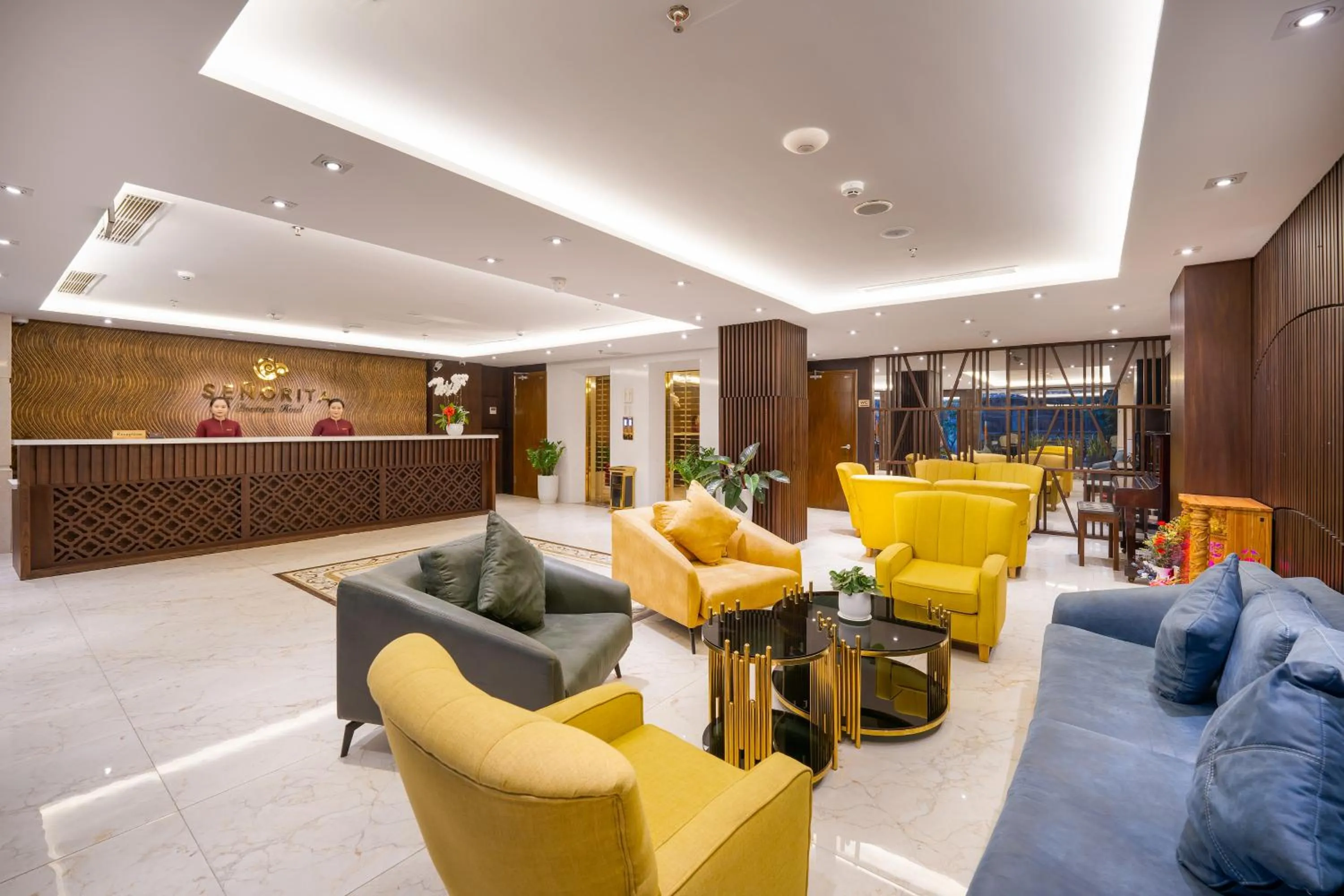 Lobby or reception in Señorita Boutique Hotel