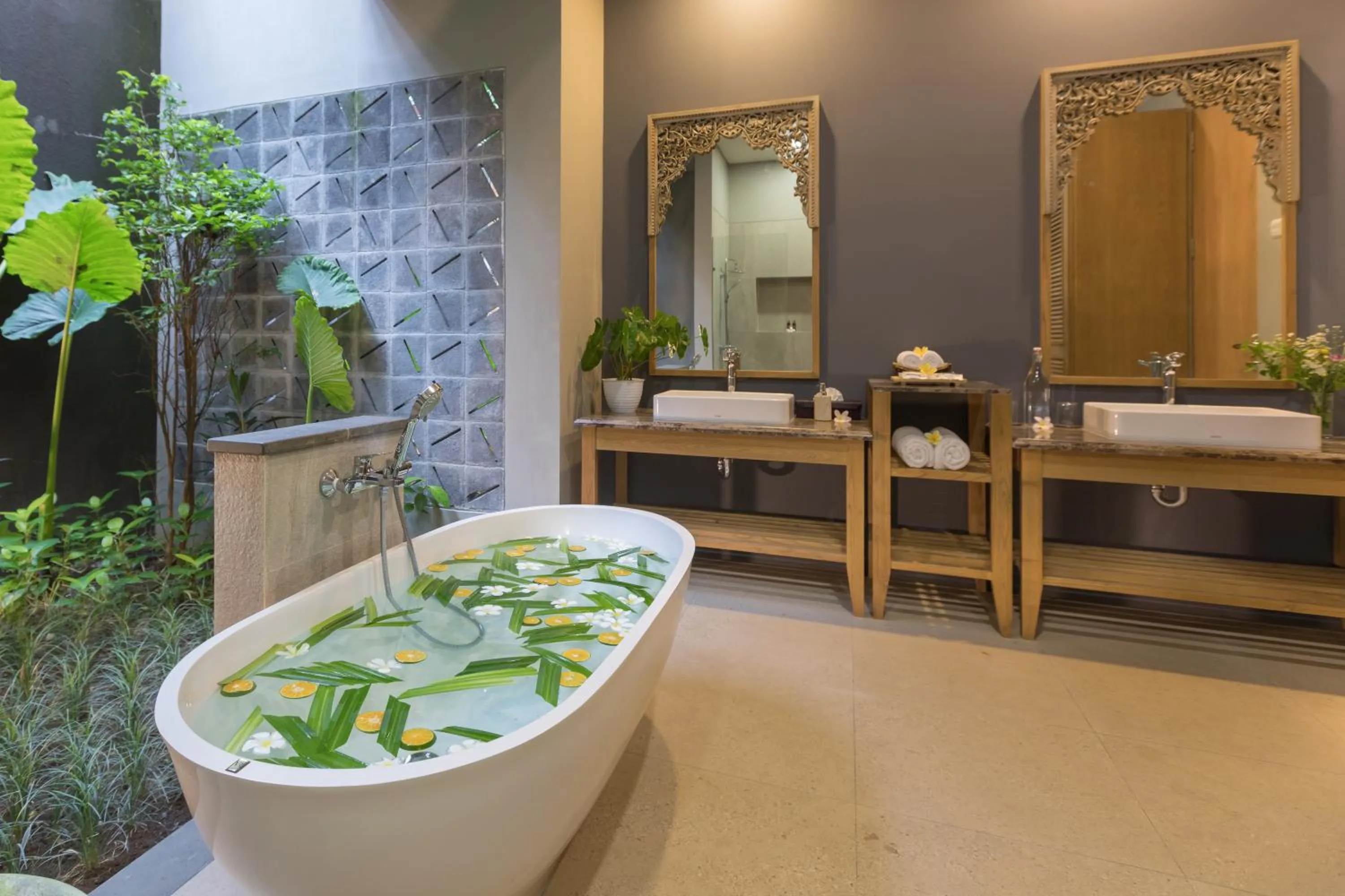 Bath in Villa Daun Canggu by Premier Hospitality Asia
