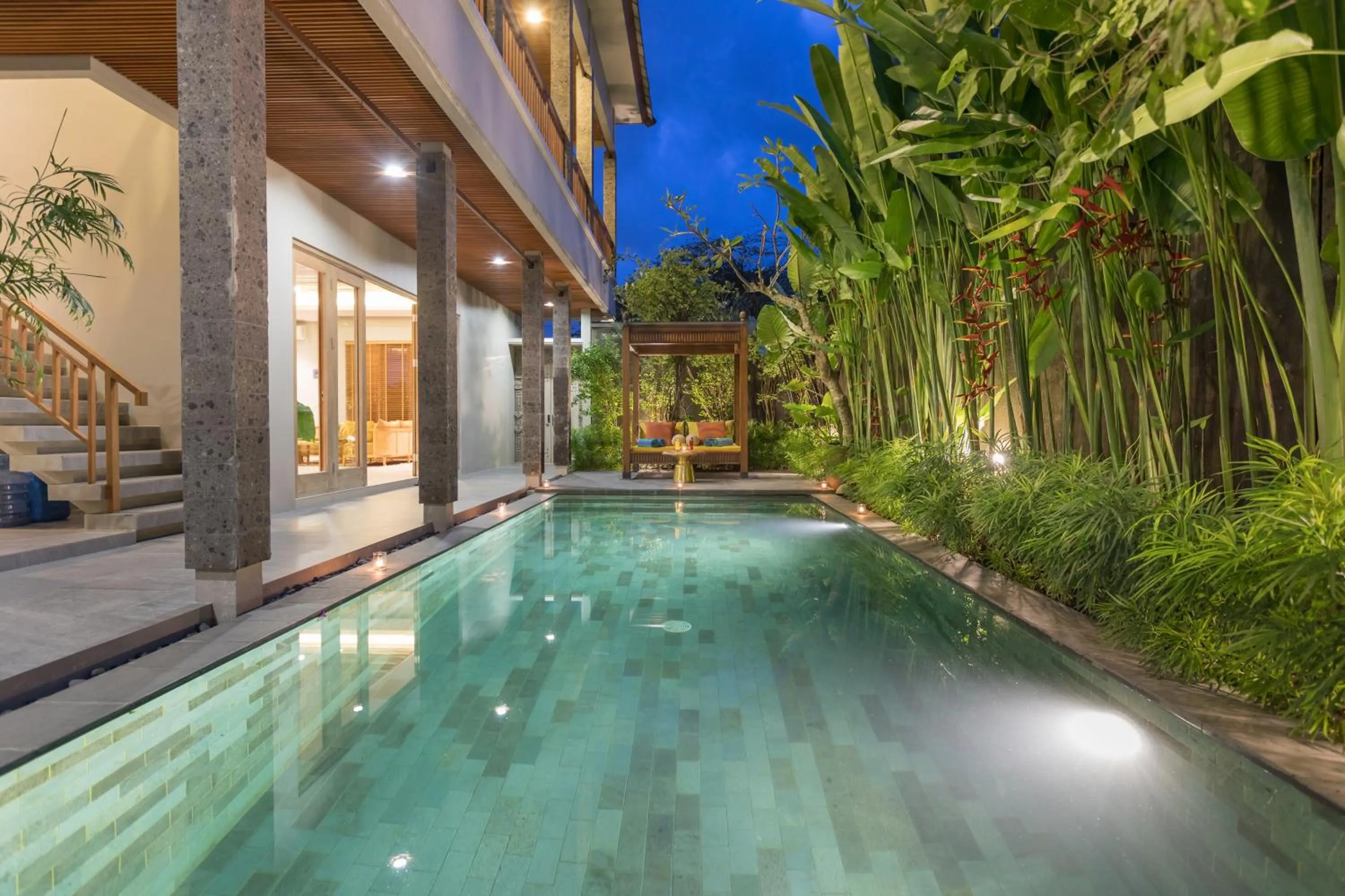 Swimming pool in Villa Daun Canggu by Premier Hospitality Asia