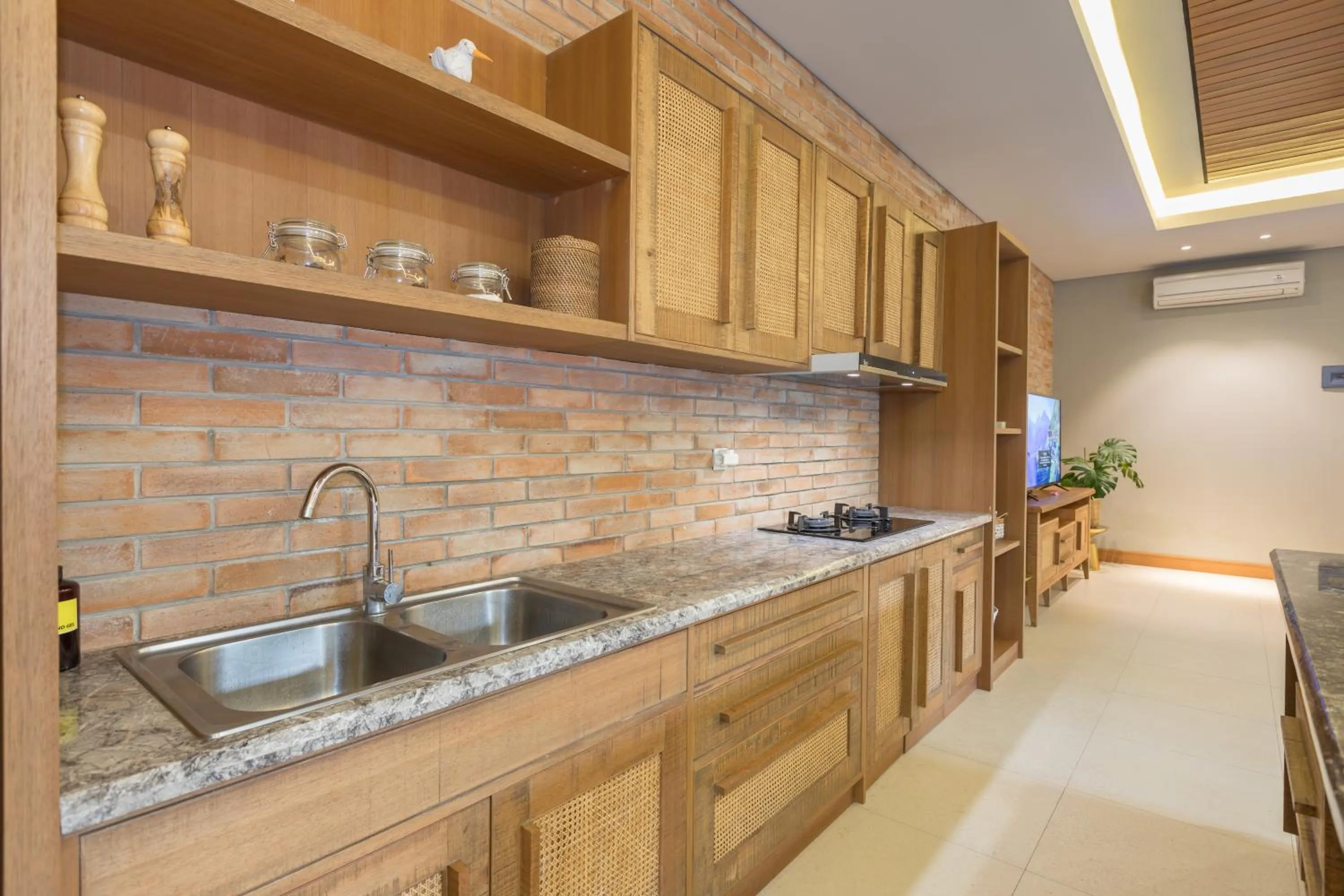 Kitchen or kitchenette in Villa Daun Canggu by Premier Hospitality Asia