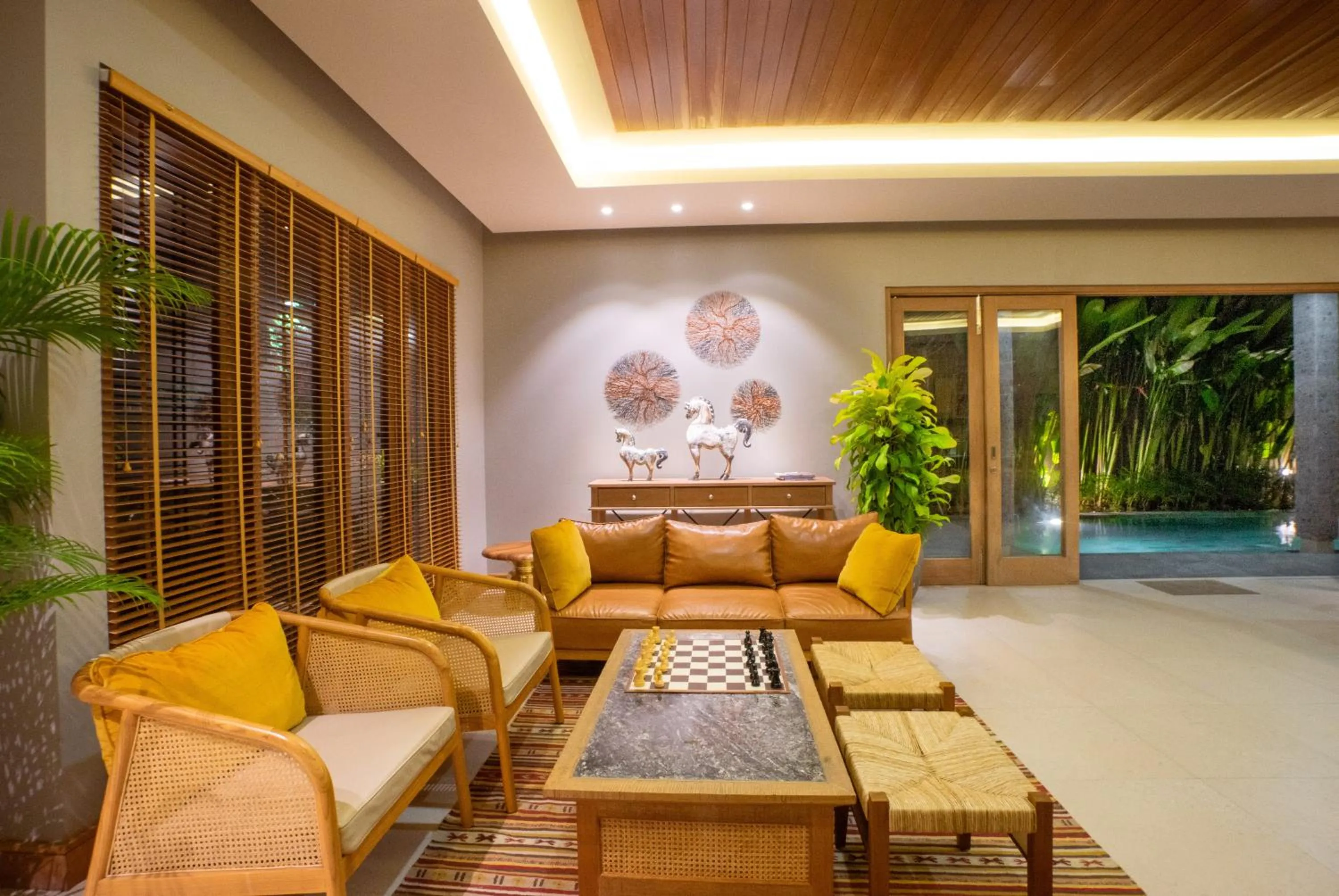 Living room in Villa Daun Canggu by Premier Hospitality Asia