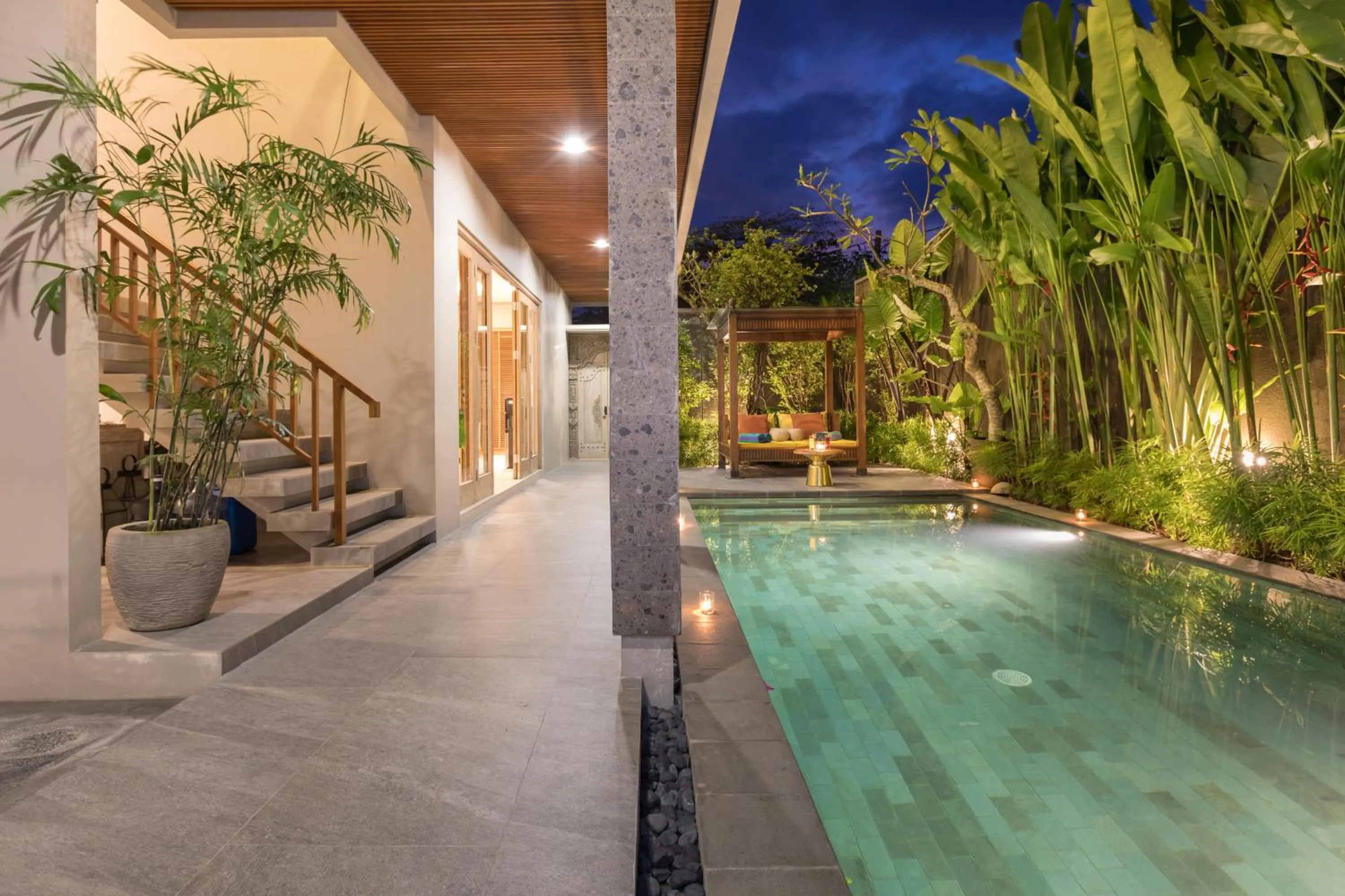 Swimming pool in Villa Daun Canggu by Premier Hospitality Asia