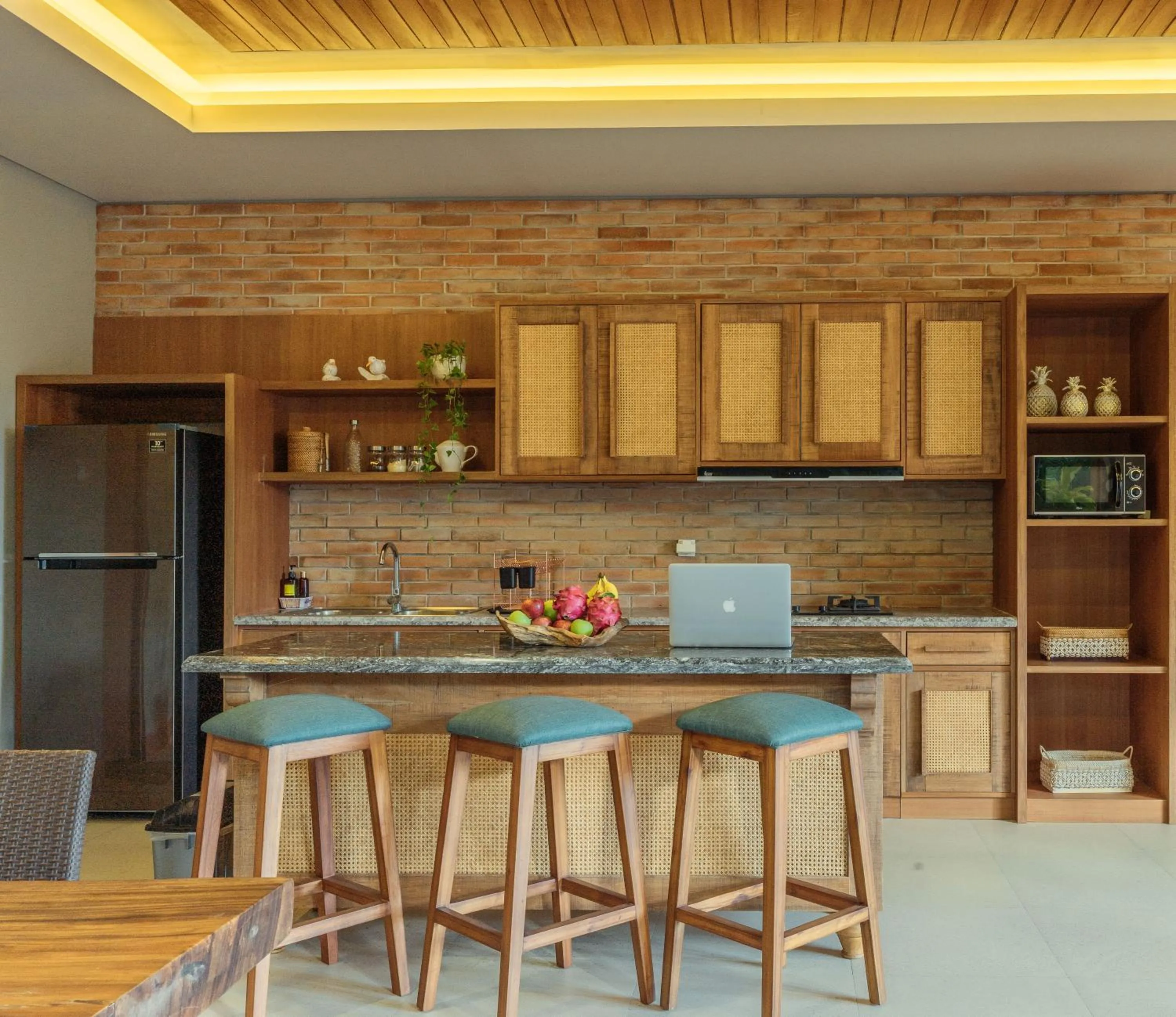 Kitchen or kitchenette in Villa Daun Canggu by Premier Hospitality Asia