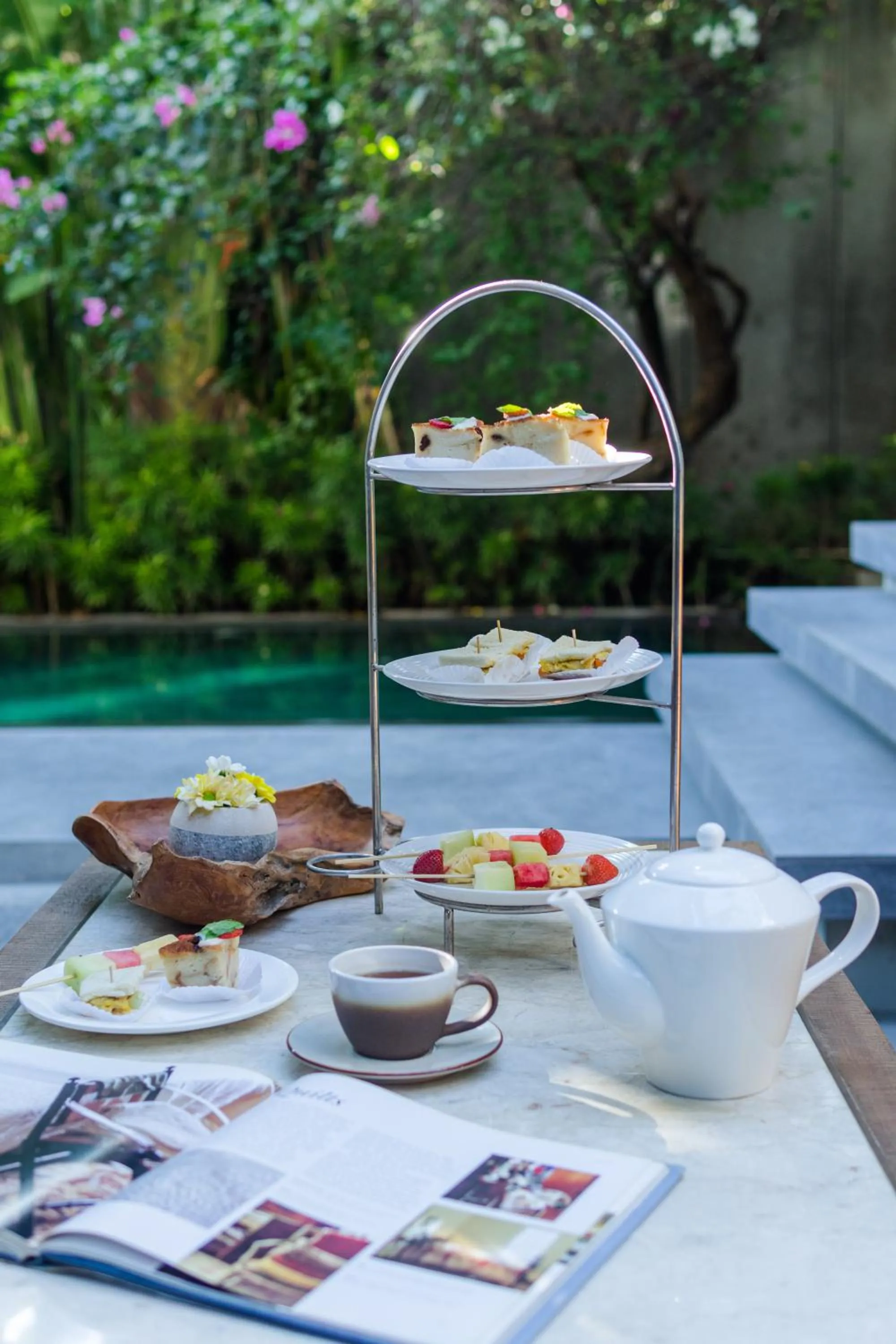 Food and drinks in Villa Daun Canggu by Premier Hospitality Asia