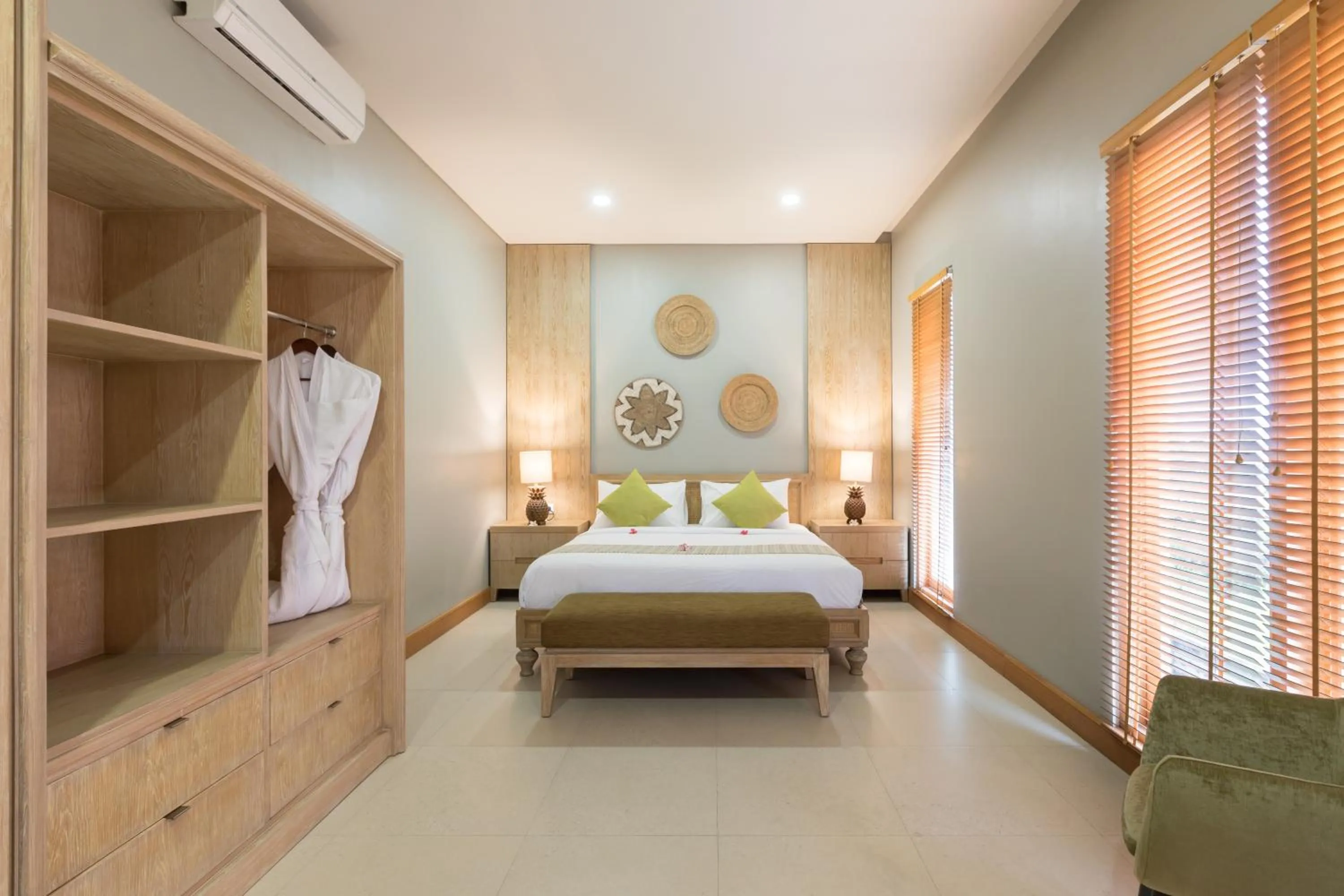 Bedroom, Bed in Villa Daun Canggu by Premier Hospitality Asia