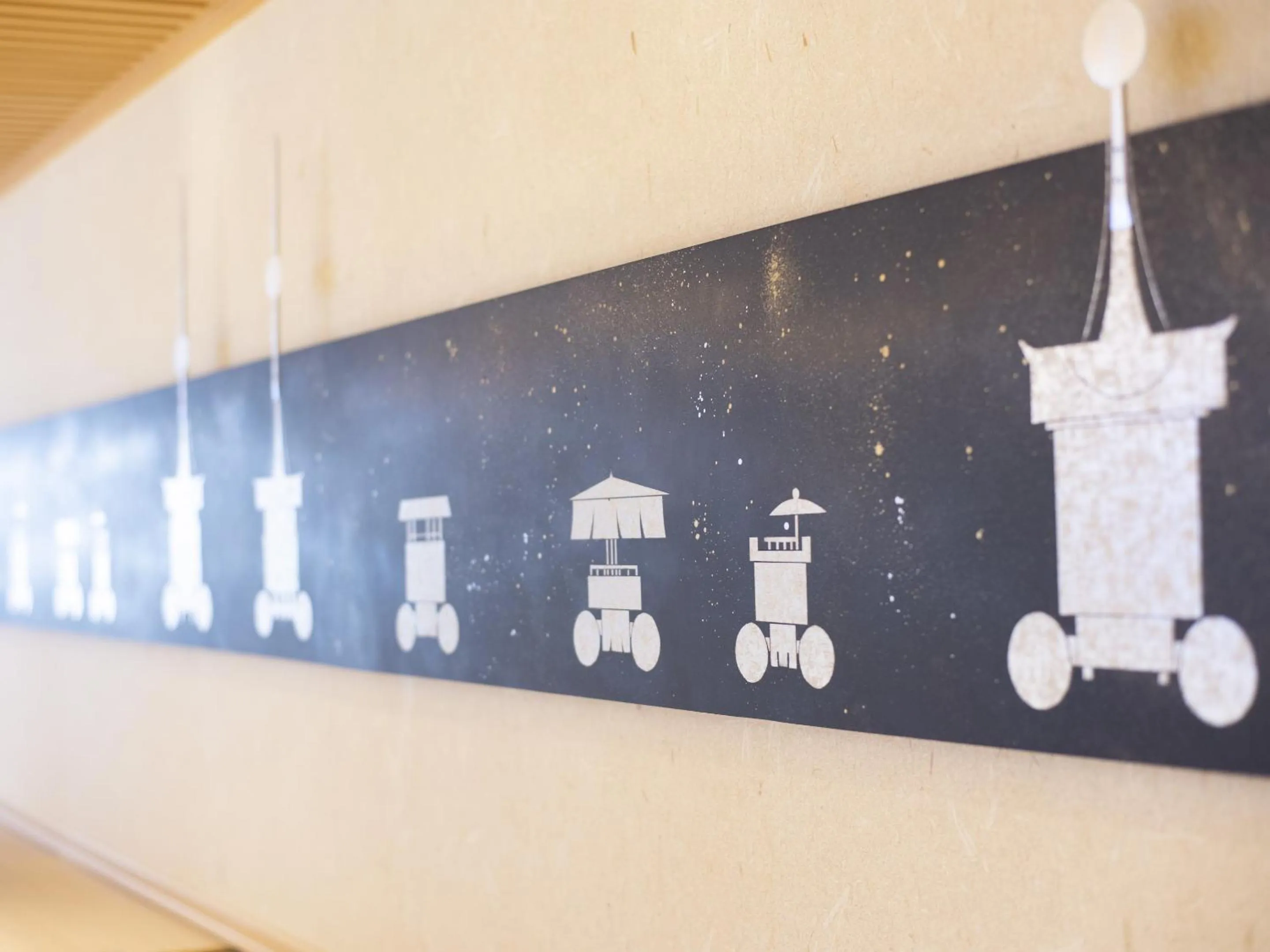 Decorative detail in Onyado Nono Kyoto Shichijo Natural Hot Spring