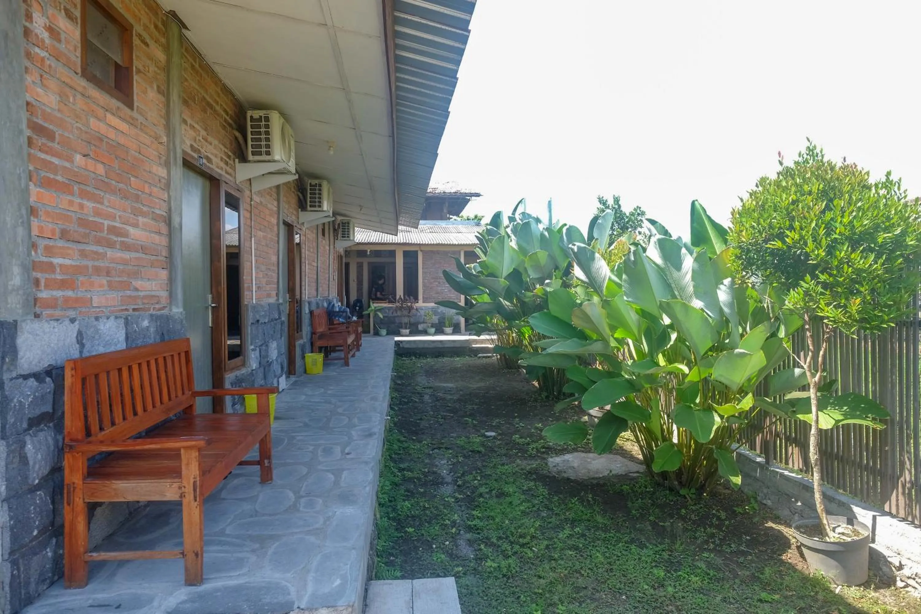 Property building in RedDoorz at Omah Kayu Homestay Yogyakarta