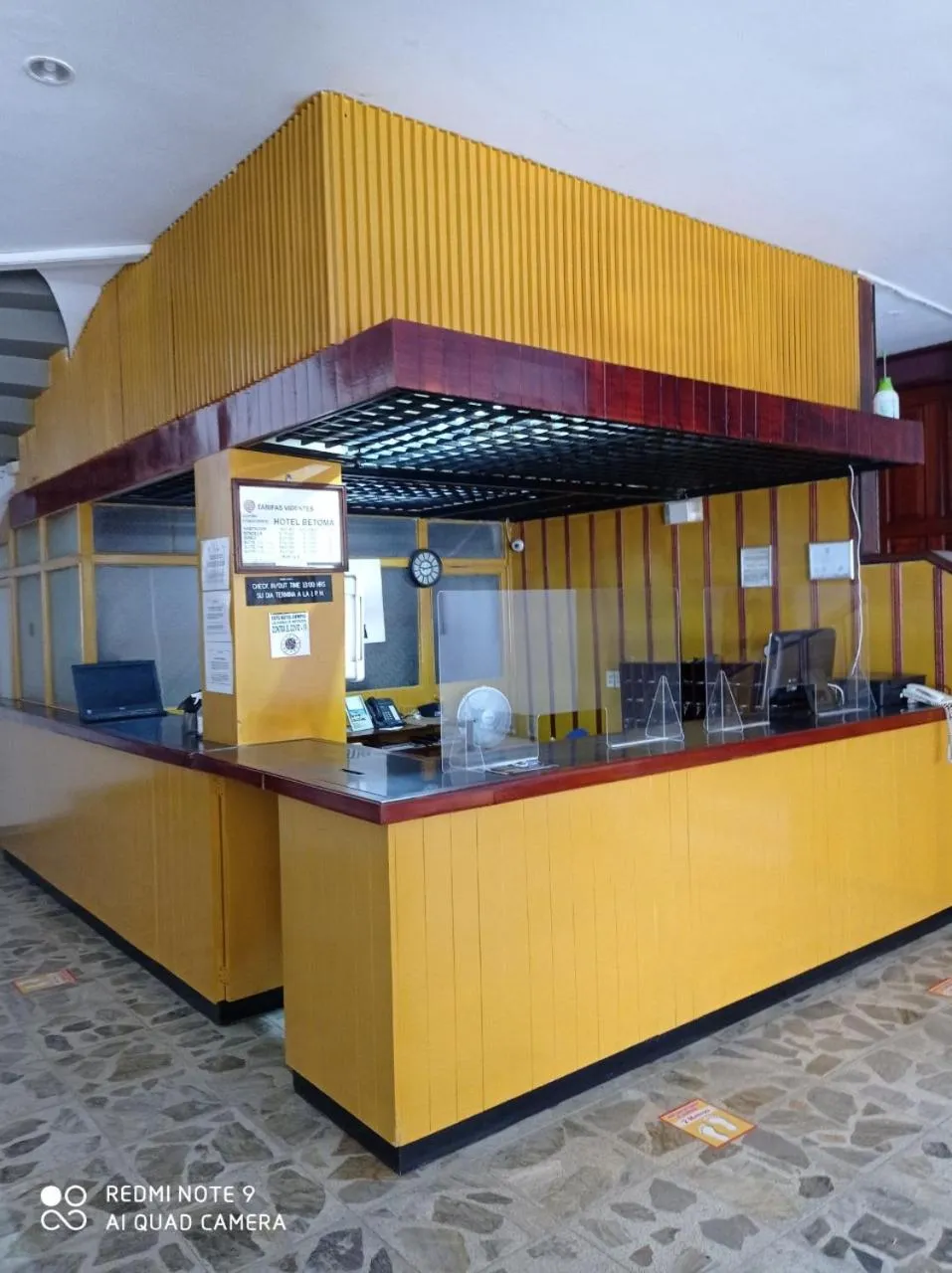 Lobby or reception in Hotel Betoma