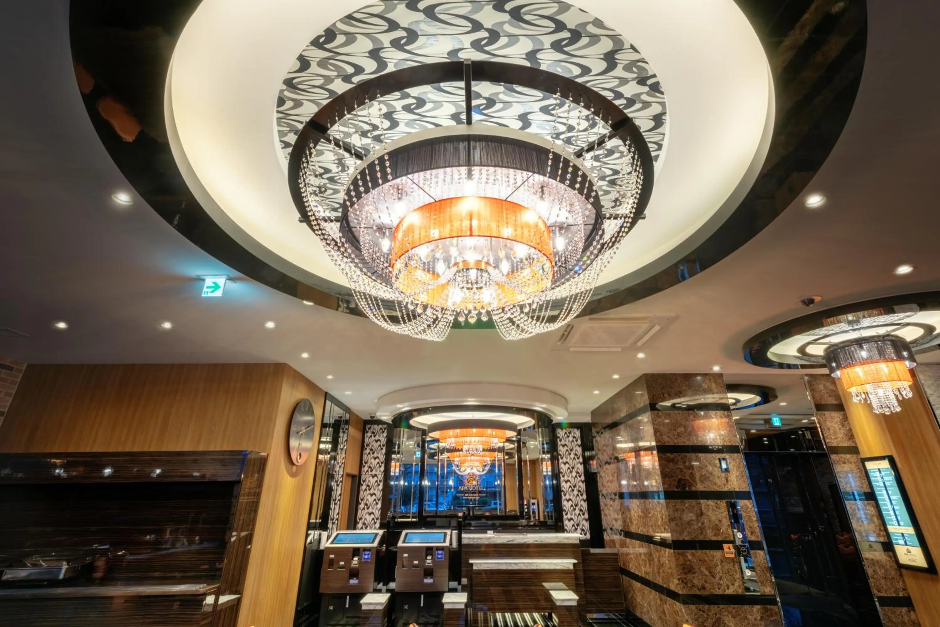 Decorative detail in APA Hotel Hitachinaka Katsuta Station