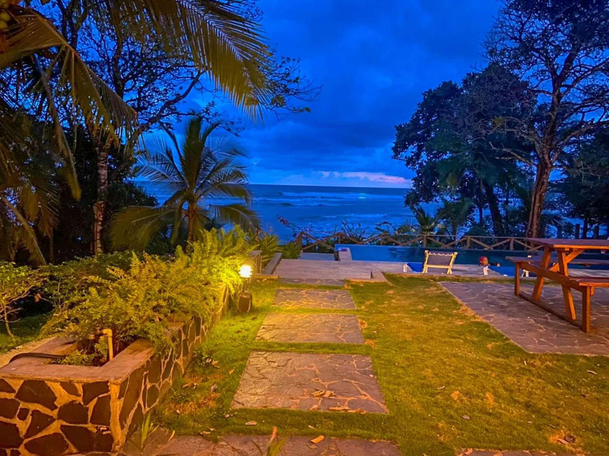 Garden in Hotel Santa Catalina Panamá