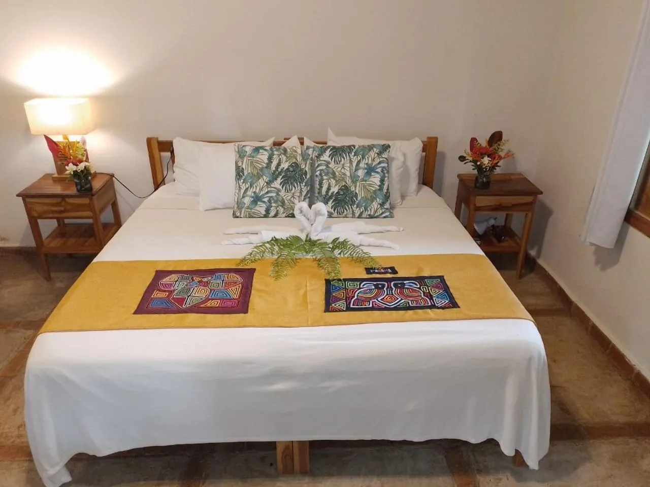 Bed in Hotel Santa Catalina Panamá