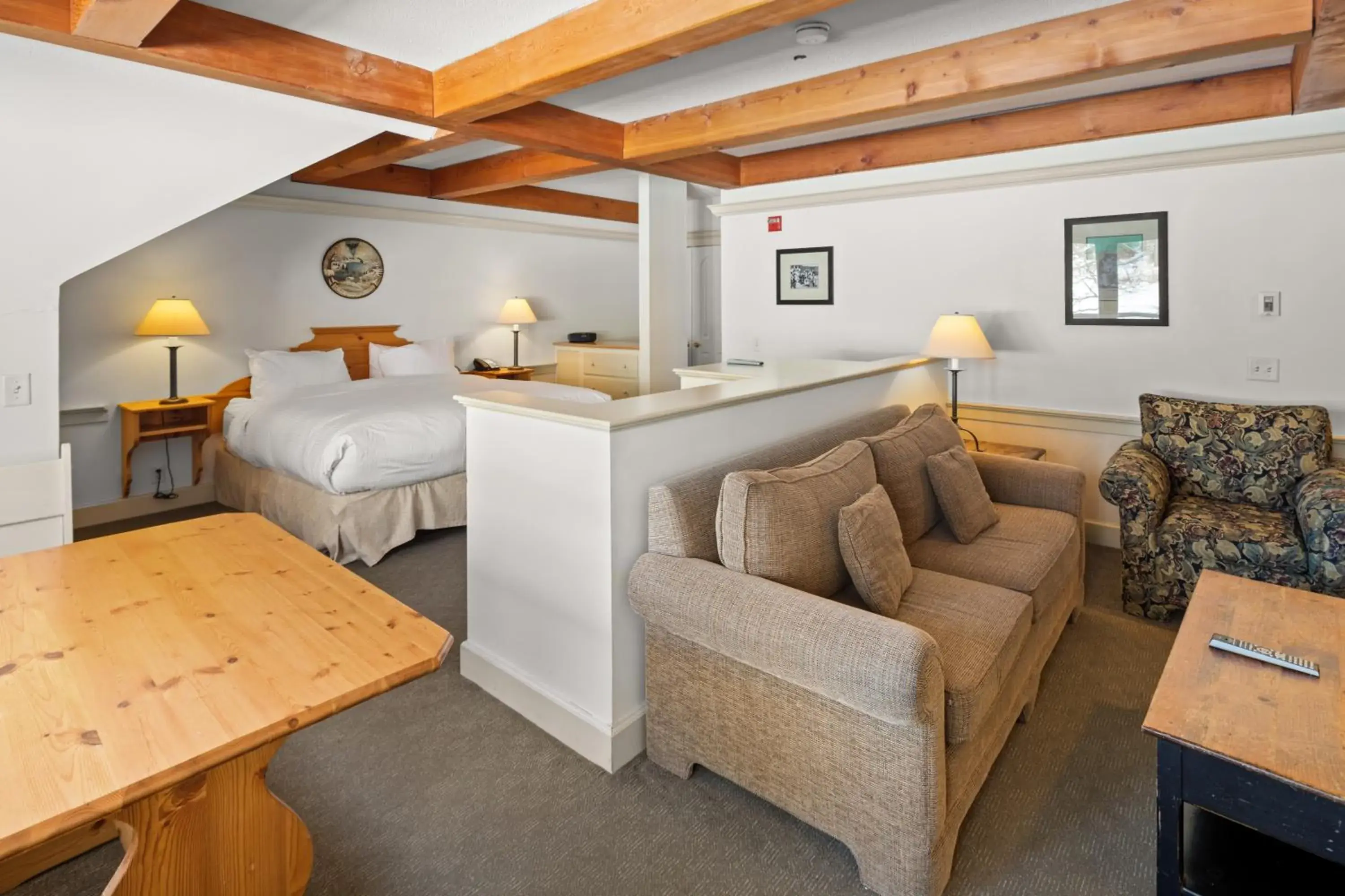 Living room, Bed in von Trapp Family Lodge & Resort Living room, Bed in von Trapp Family Lodge & Resort