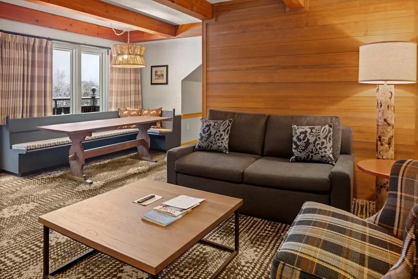 Seating area in von Trapp Family Lodge & Resort Seating area in von Trapp Family Lodge & Resort