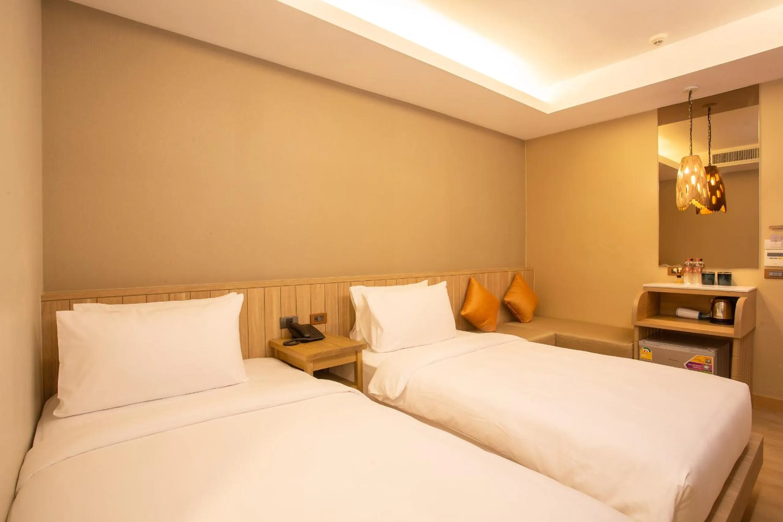 Bed in Nine Hotel Chiangmai
