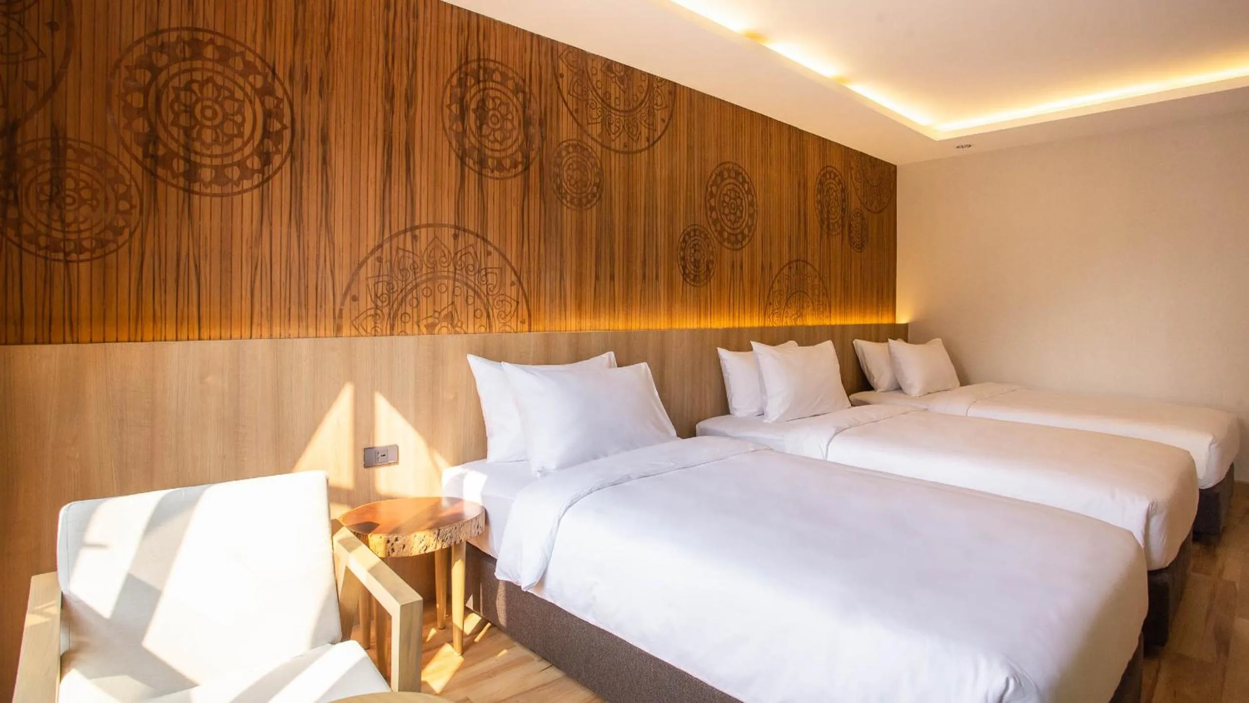 Bed in Nine Hotel Chiangmai