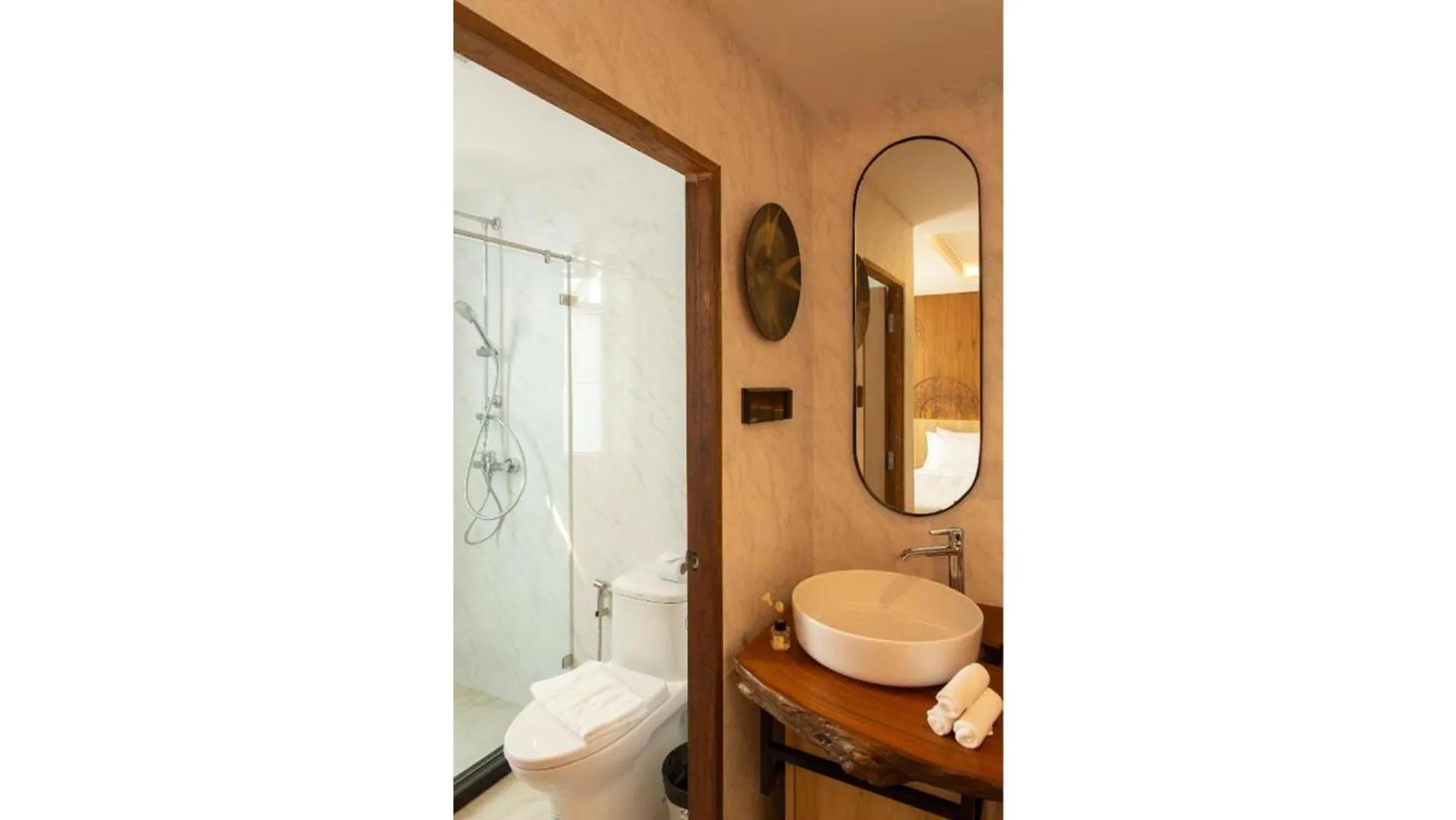 Shower in Nine Hotel Chiangmai