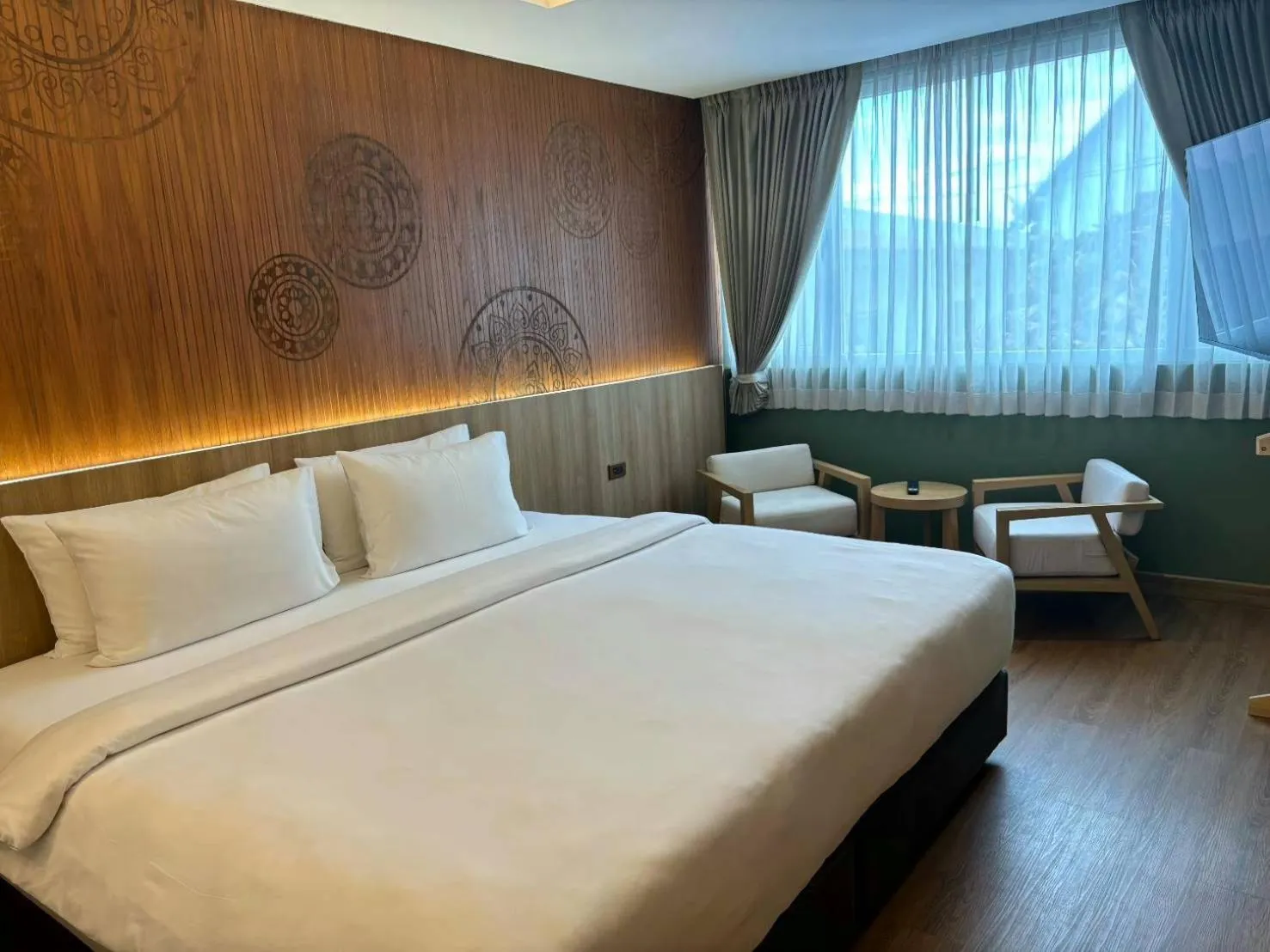Bed in Nine Hotel Chiangmai