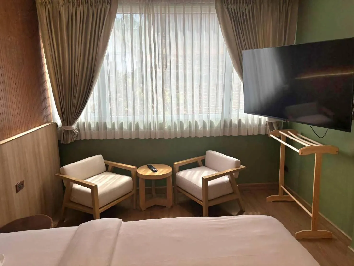 Living room, Bed in Nine Hotel Chiangmai