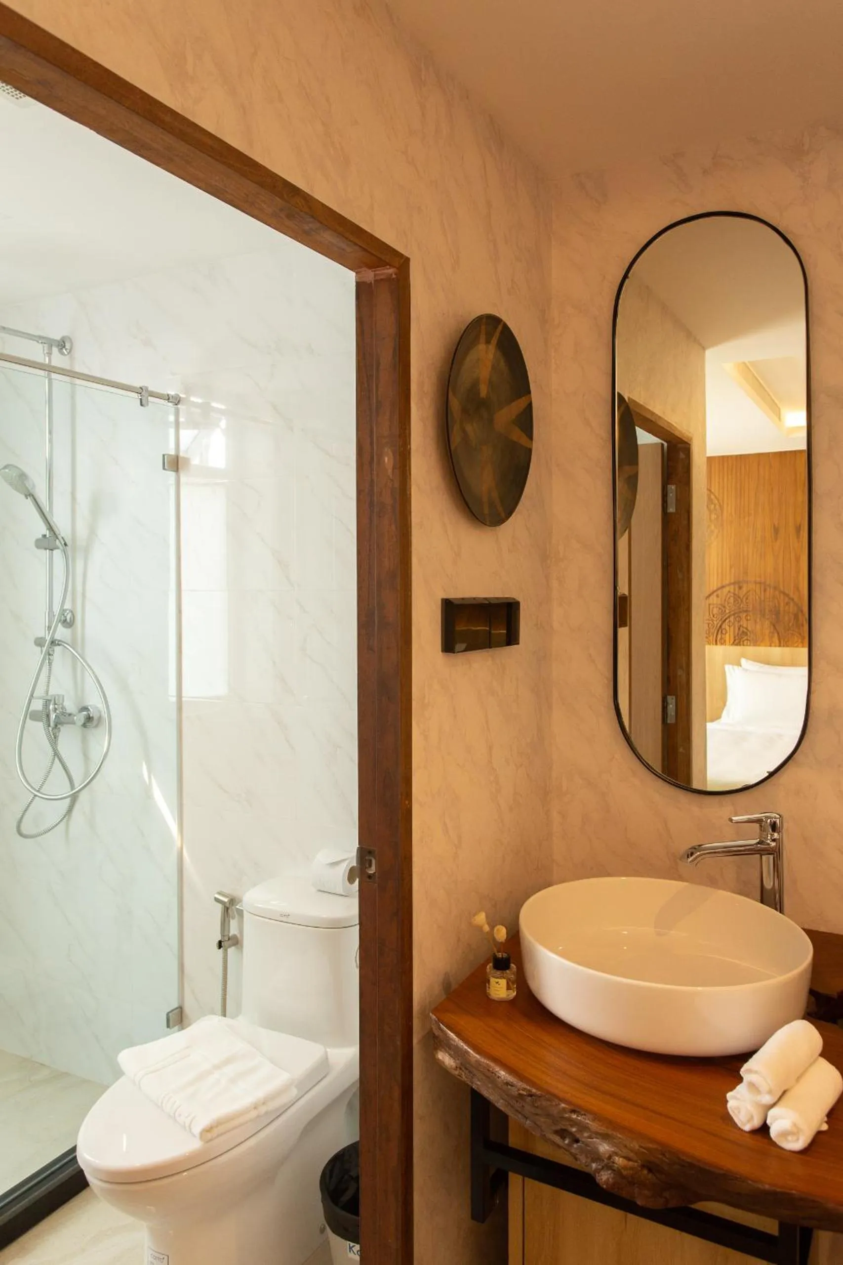 Shower in Nine Hotel Chiangmai